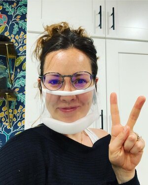 ClearMask™ - clear face mask for glasses