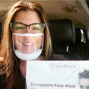 ClearMask™ - clear face mask to donate