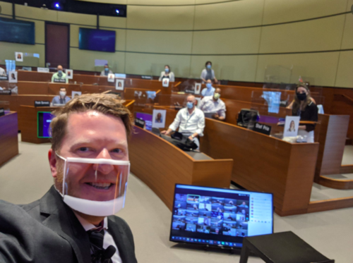 ClearMask™ - clear face mask for college and university