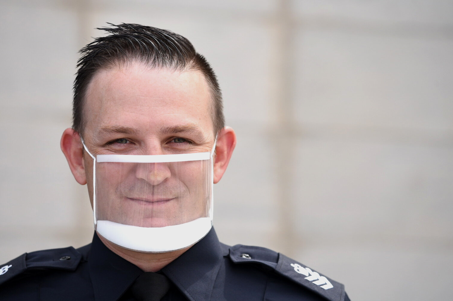 ClearMask™ - clear face mask for police