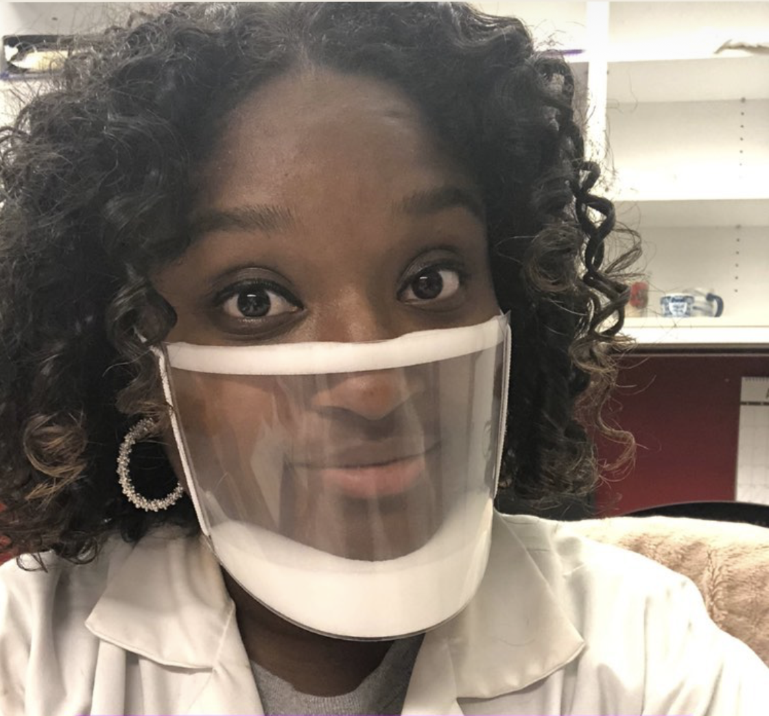 ClearMask™ - clear face mask for scientist