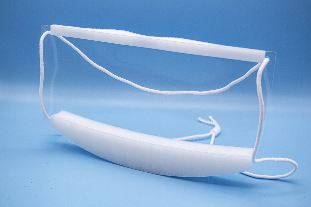 A Transparent Face Mask Takes Off Amid Covid-19