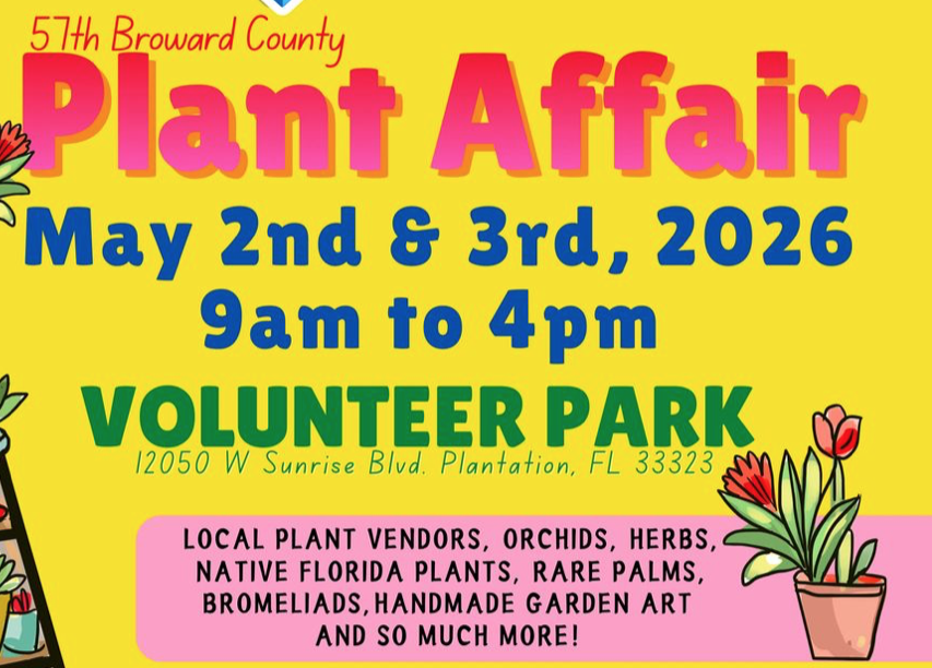 Broward County Plant Affair 2026