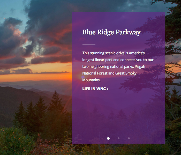 Student Life & Services web copy for WCU's new website 