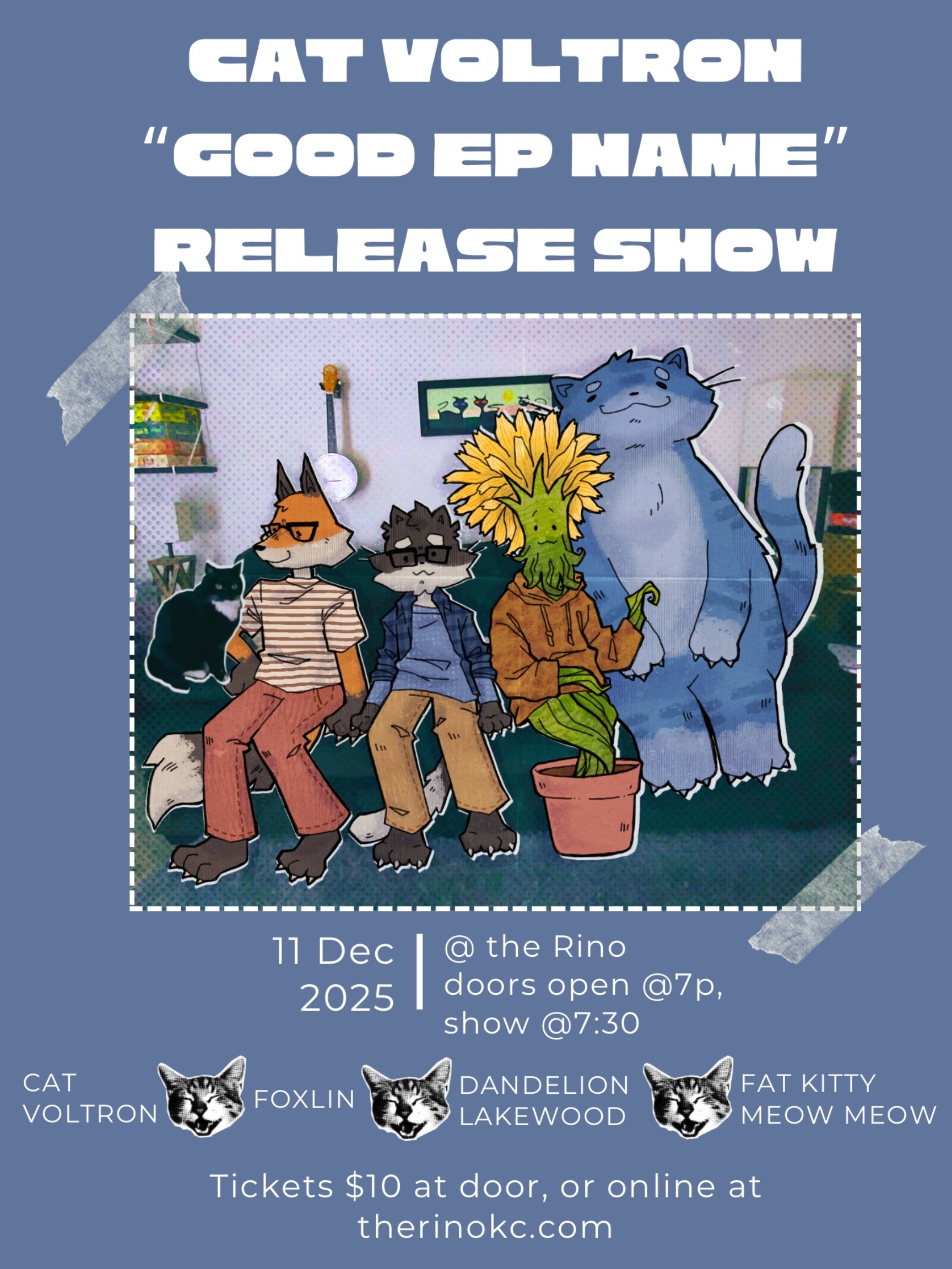 Cat Voltron "Good EP Name" EP Release Party!