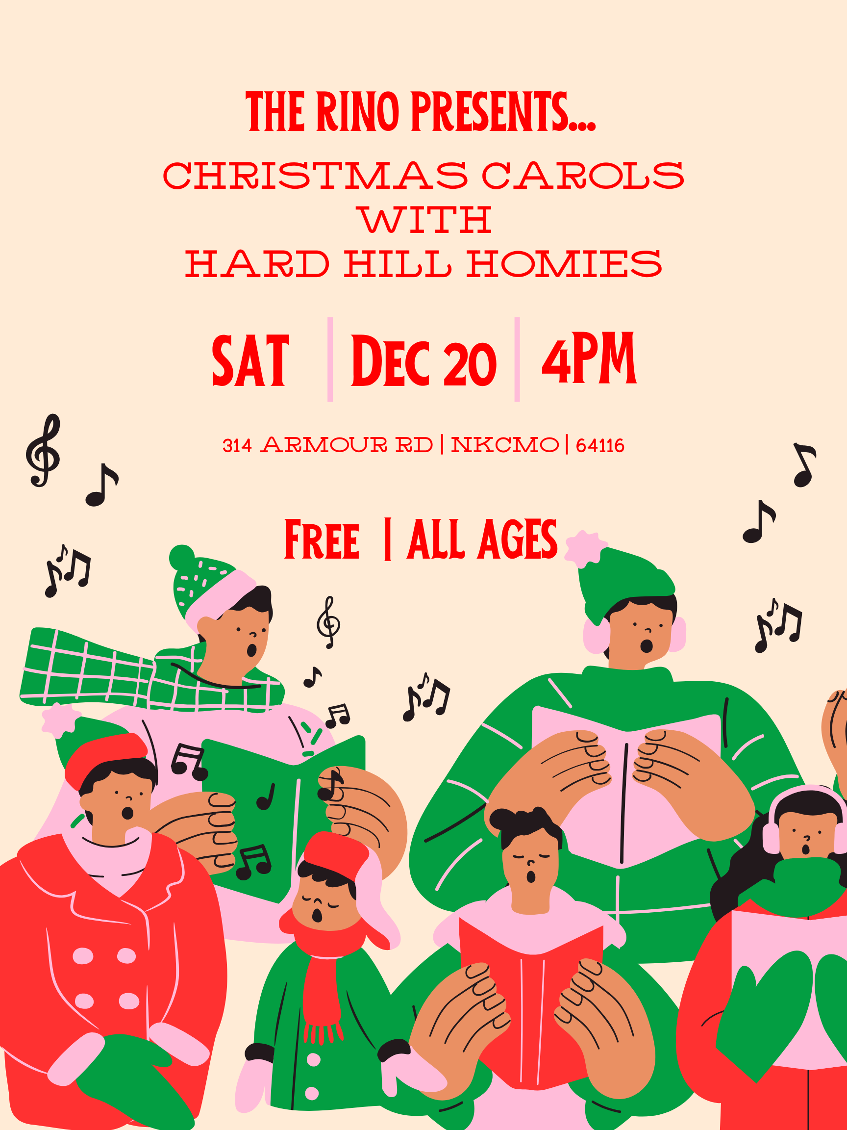 CHRISTMAS CAROLS WITH HARD HILL HOMIES