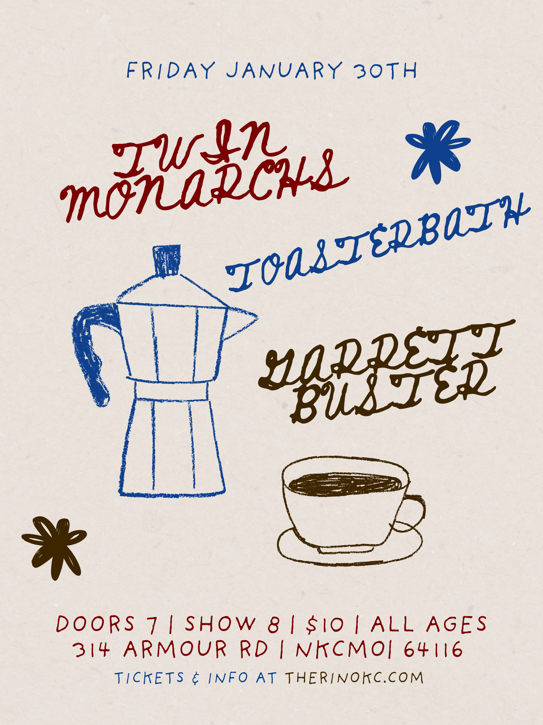 Twin Monarchs | Toasterbath | Garrett Buster