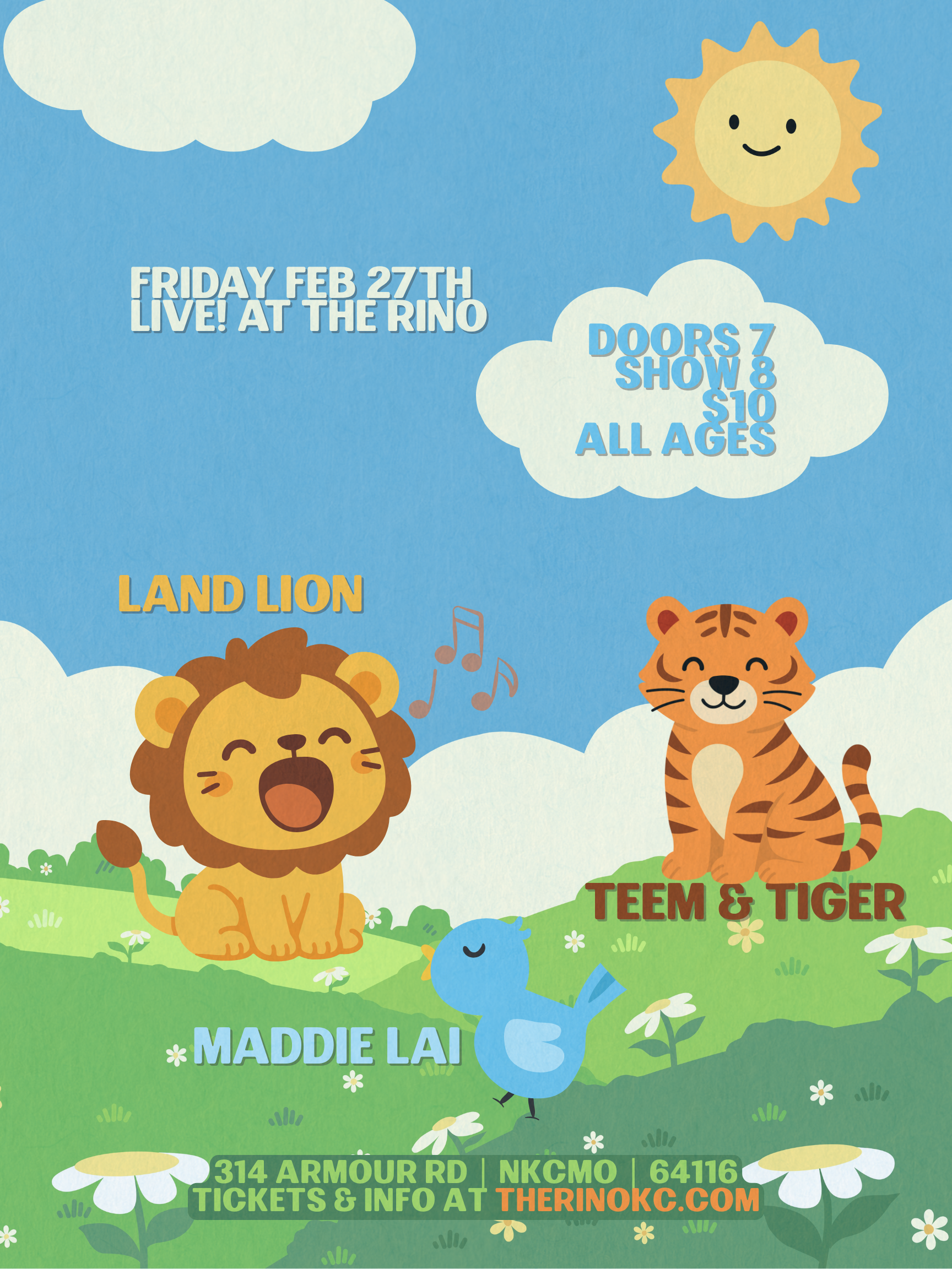 Land Lion | Teem & Tiger | Maddie Lai