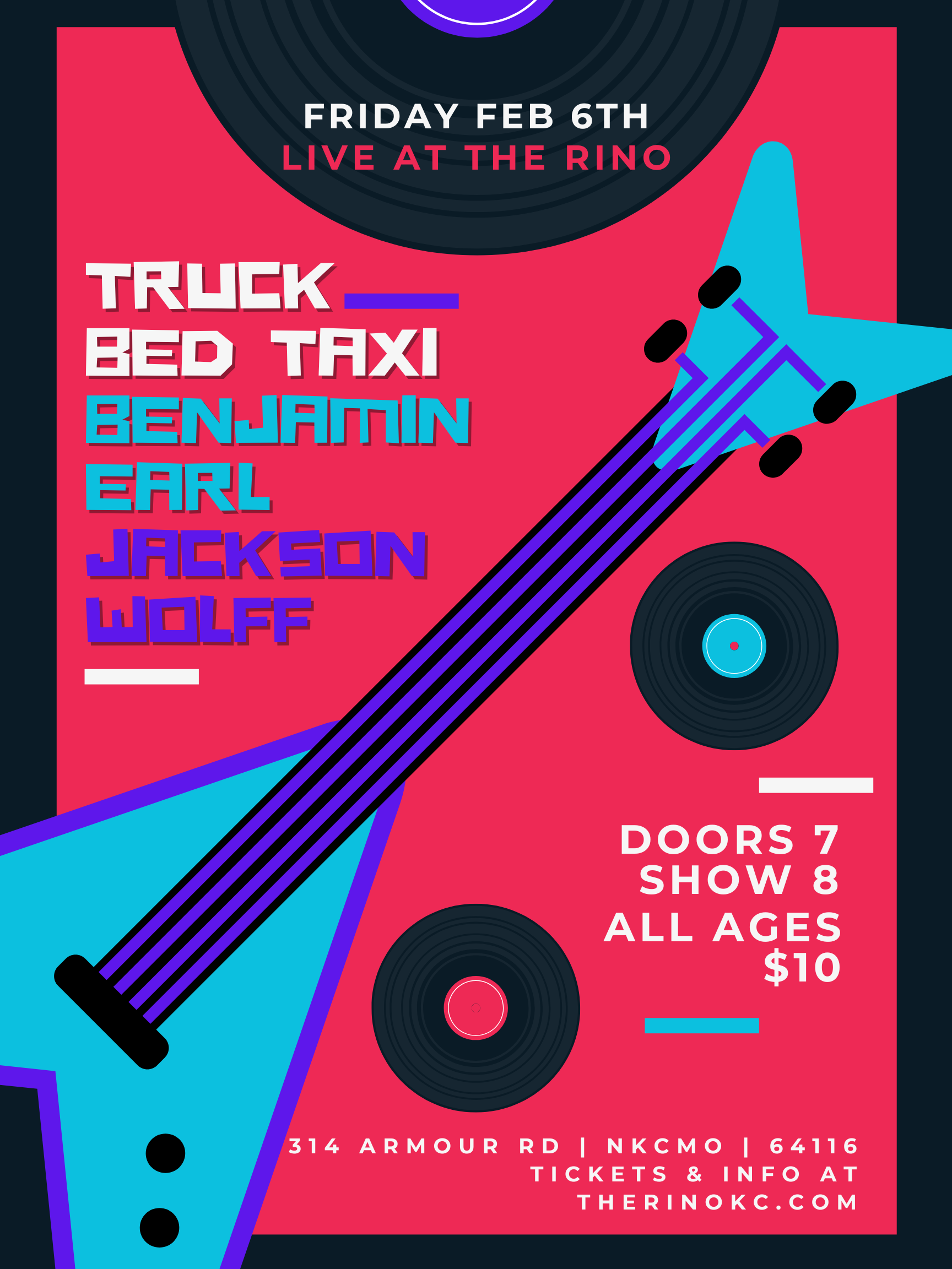 Truck Bed Taxi | Benjamin Earl | Jackson Wolff