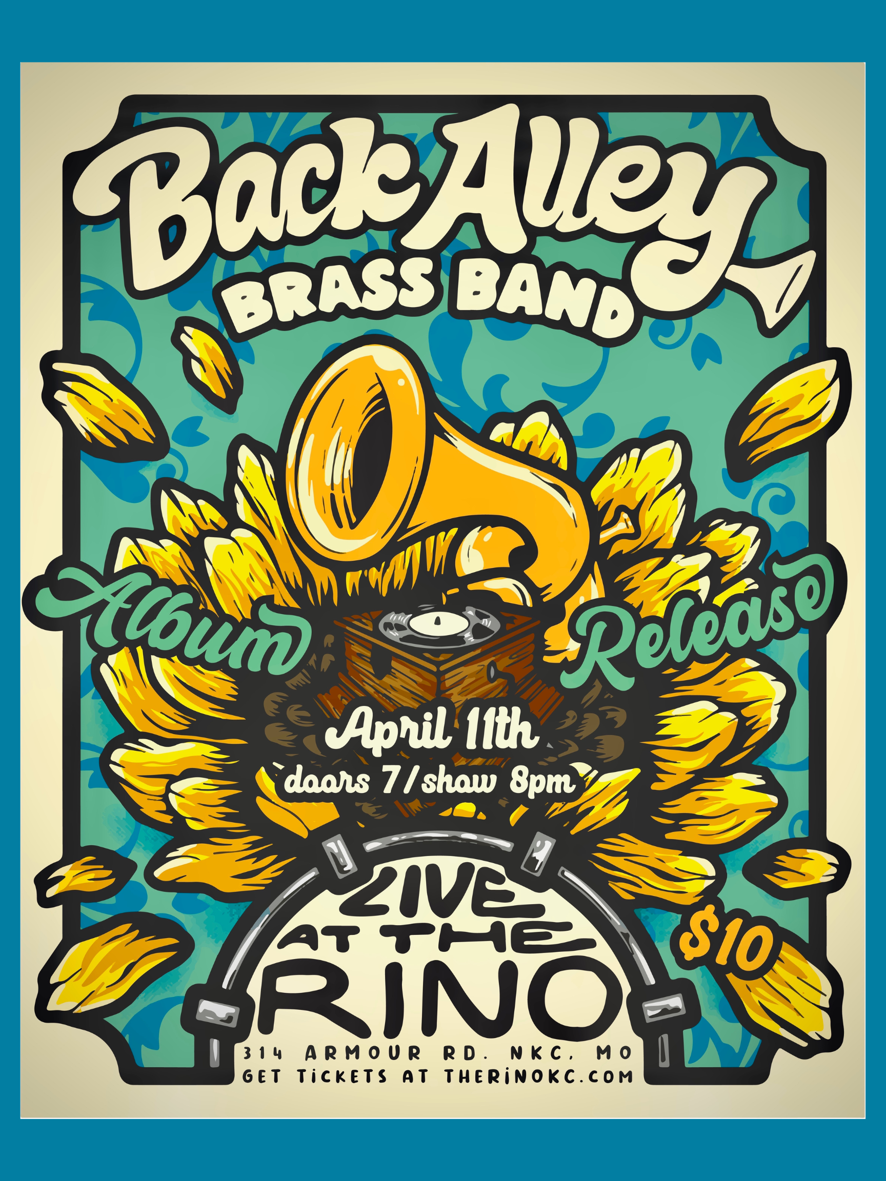 BACK ALLEY BRASS BAND Album Release Party