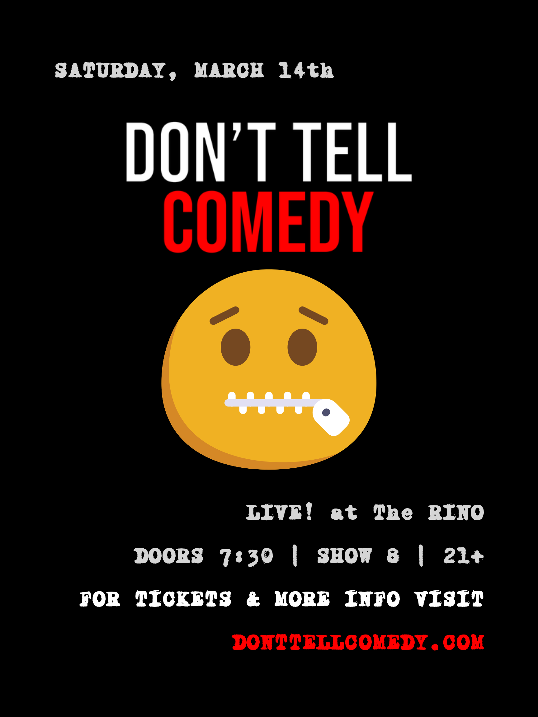 Don’t Tell Comedy: A Secret Comedy Show