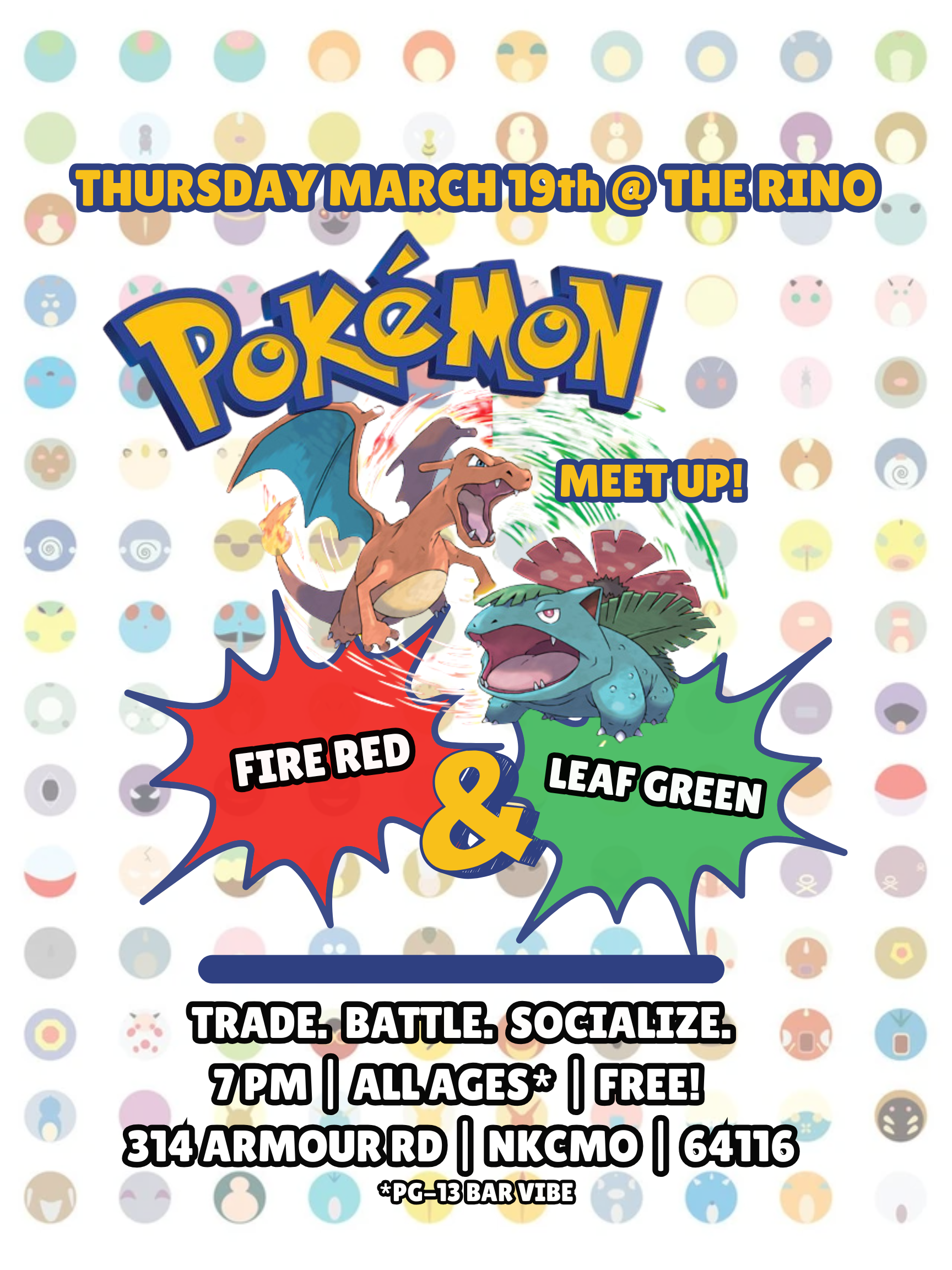 FREE: Pokémon Meet-Up