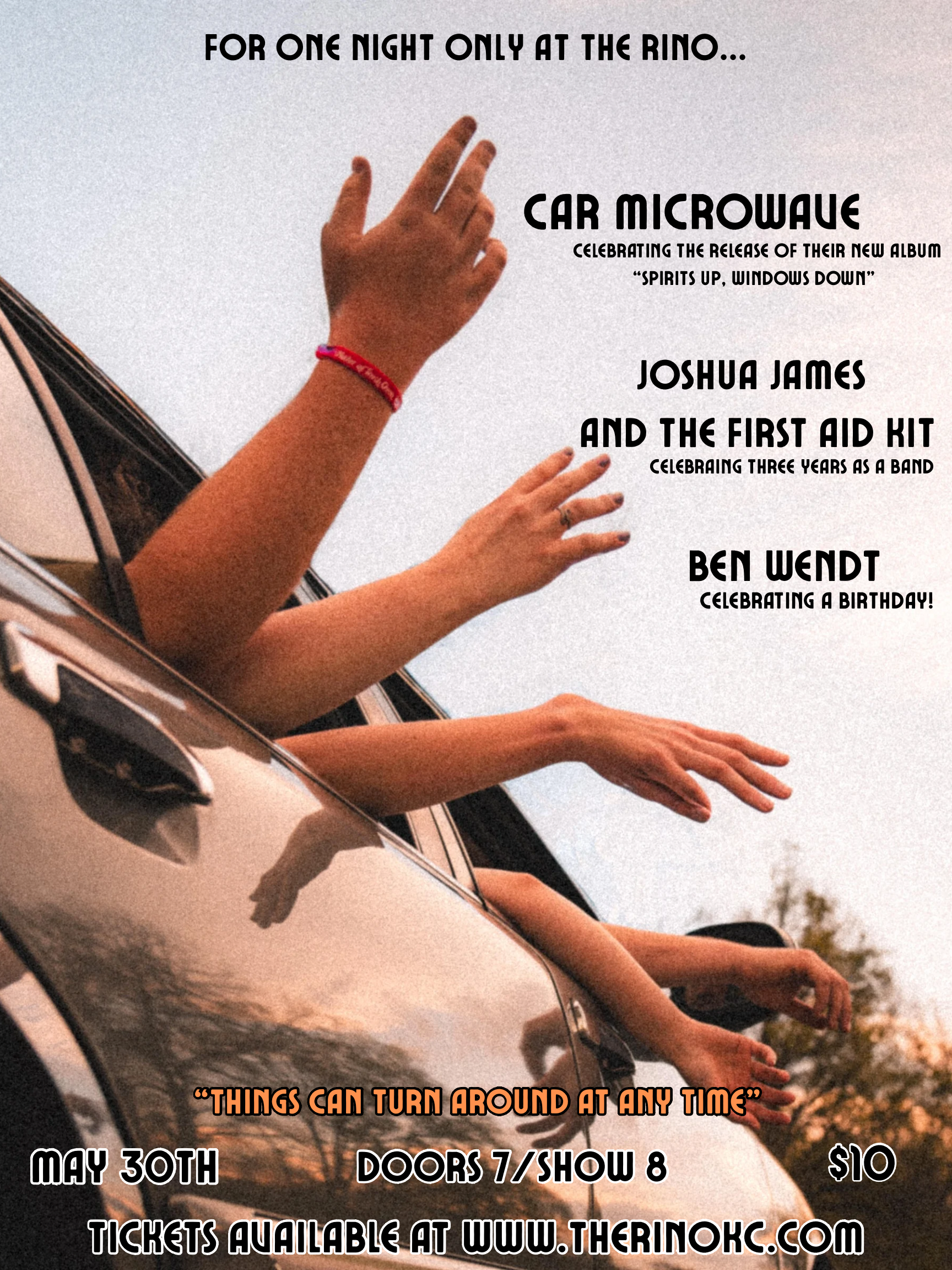 Car Microwave Album Release Party feat. Joshua James &amp; The First Aid Kit