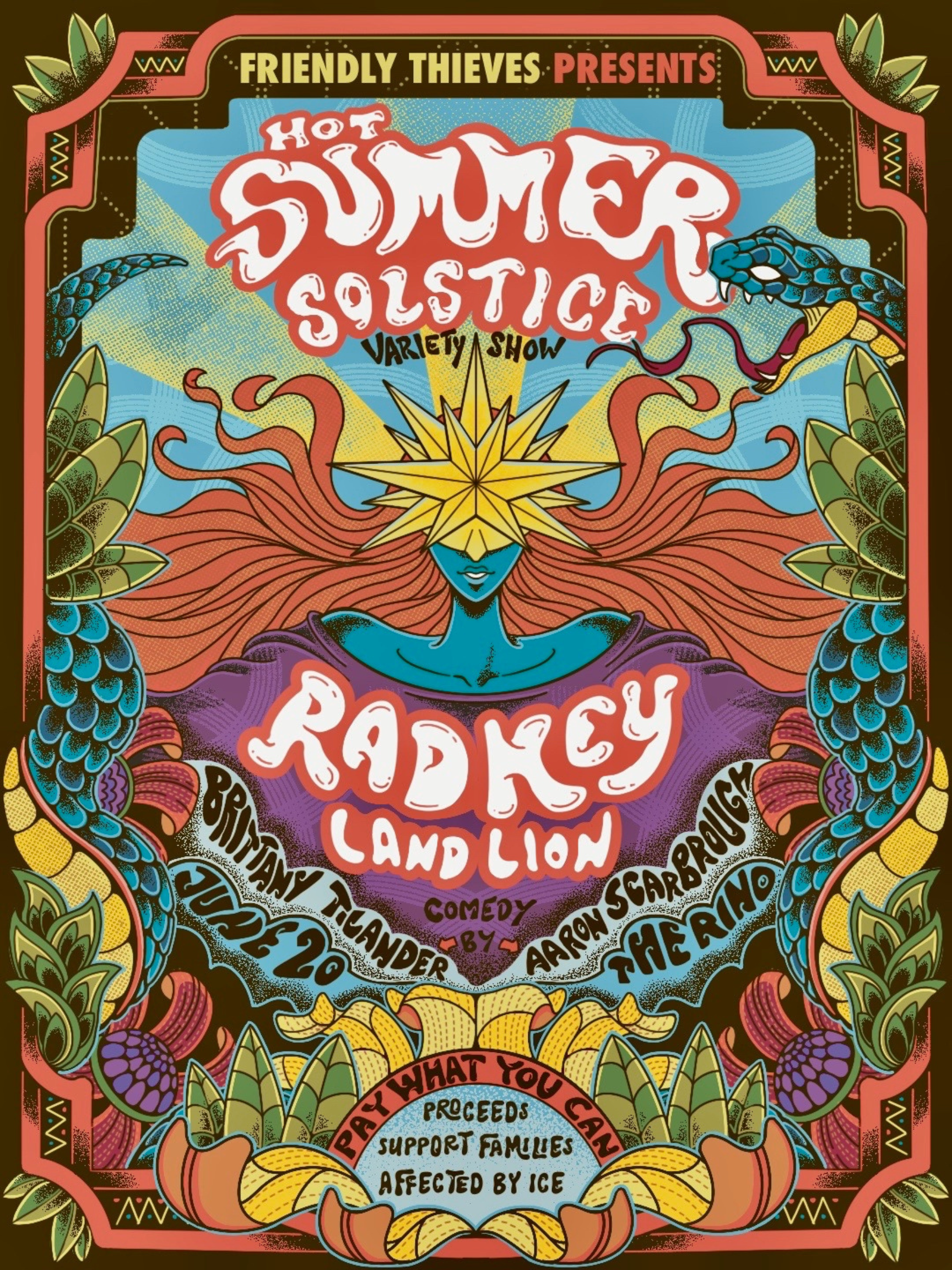 Radkey | Friendly Thieves | Land Lion | Brittany Tilander | Aaron Scarbrough