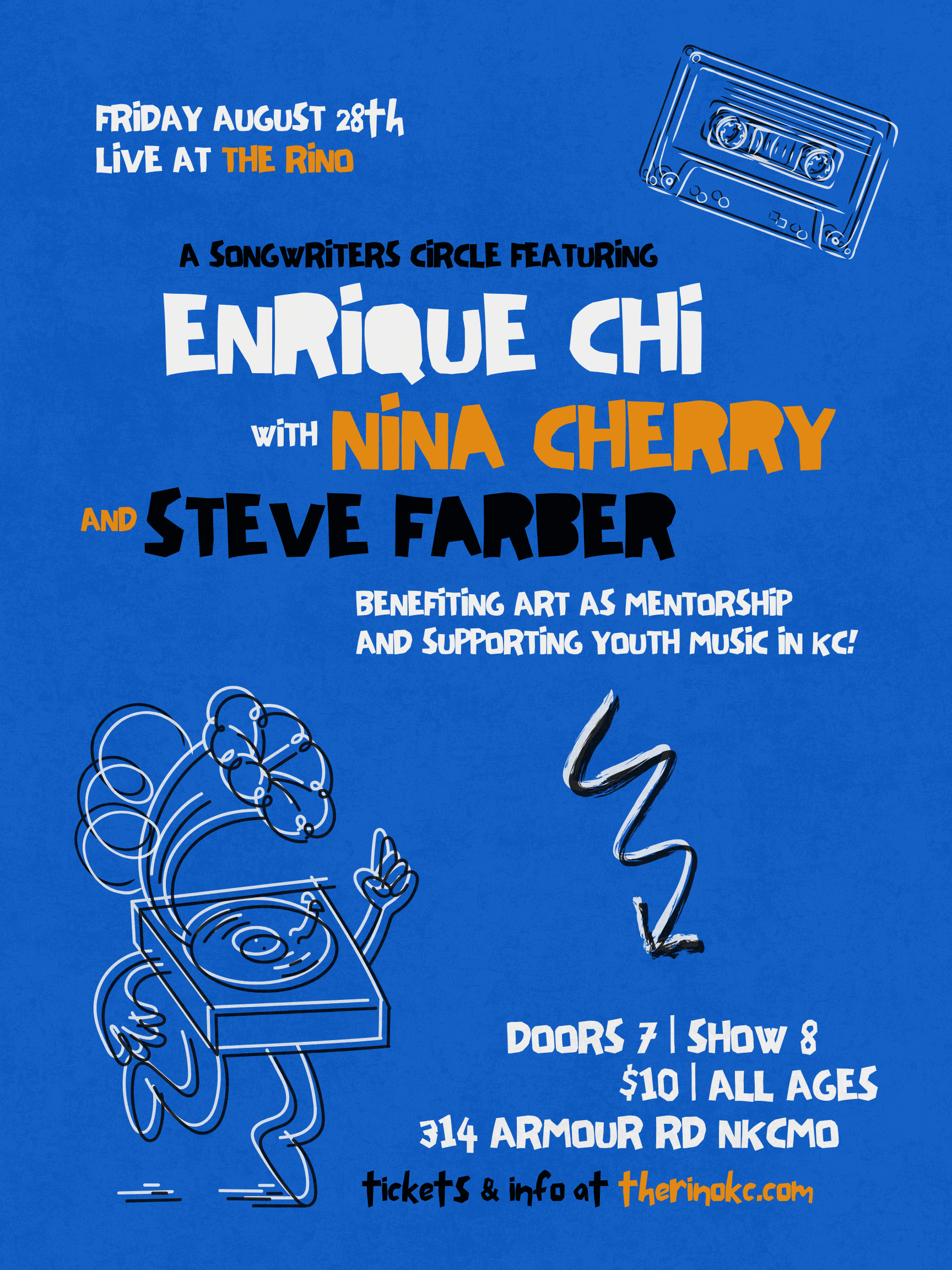 Enrique Chi | Nina Cherry | Steve Farber 