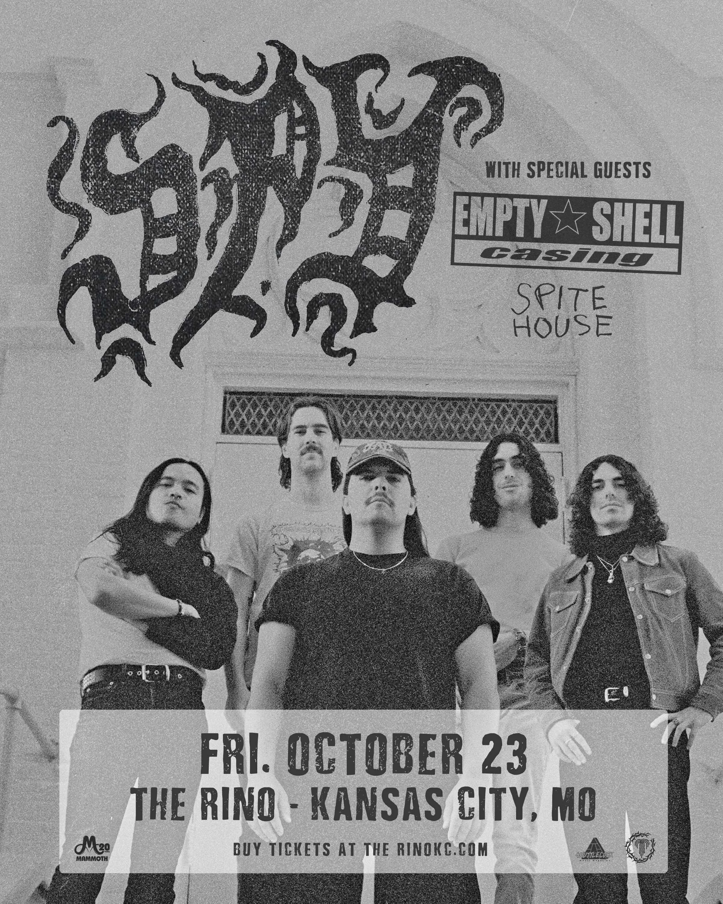 Mammoth Presents: Spy with special guests Empty Shell Casing