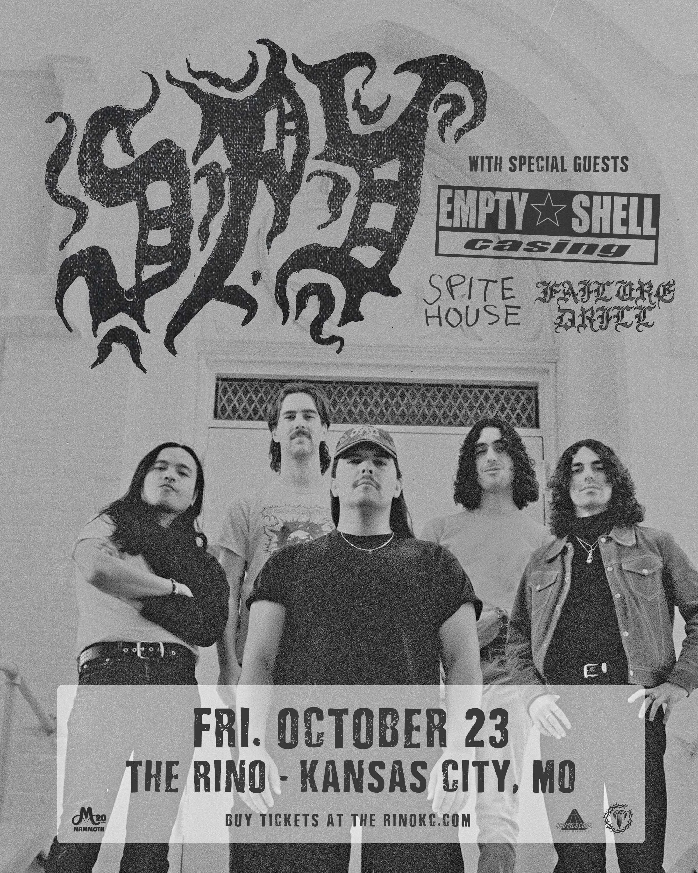Mammoth Presents: Spy with special guests Empty Shell Casing