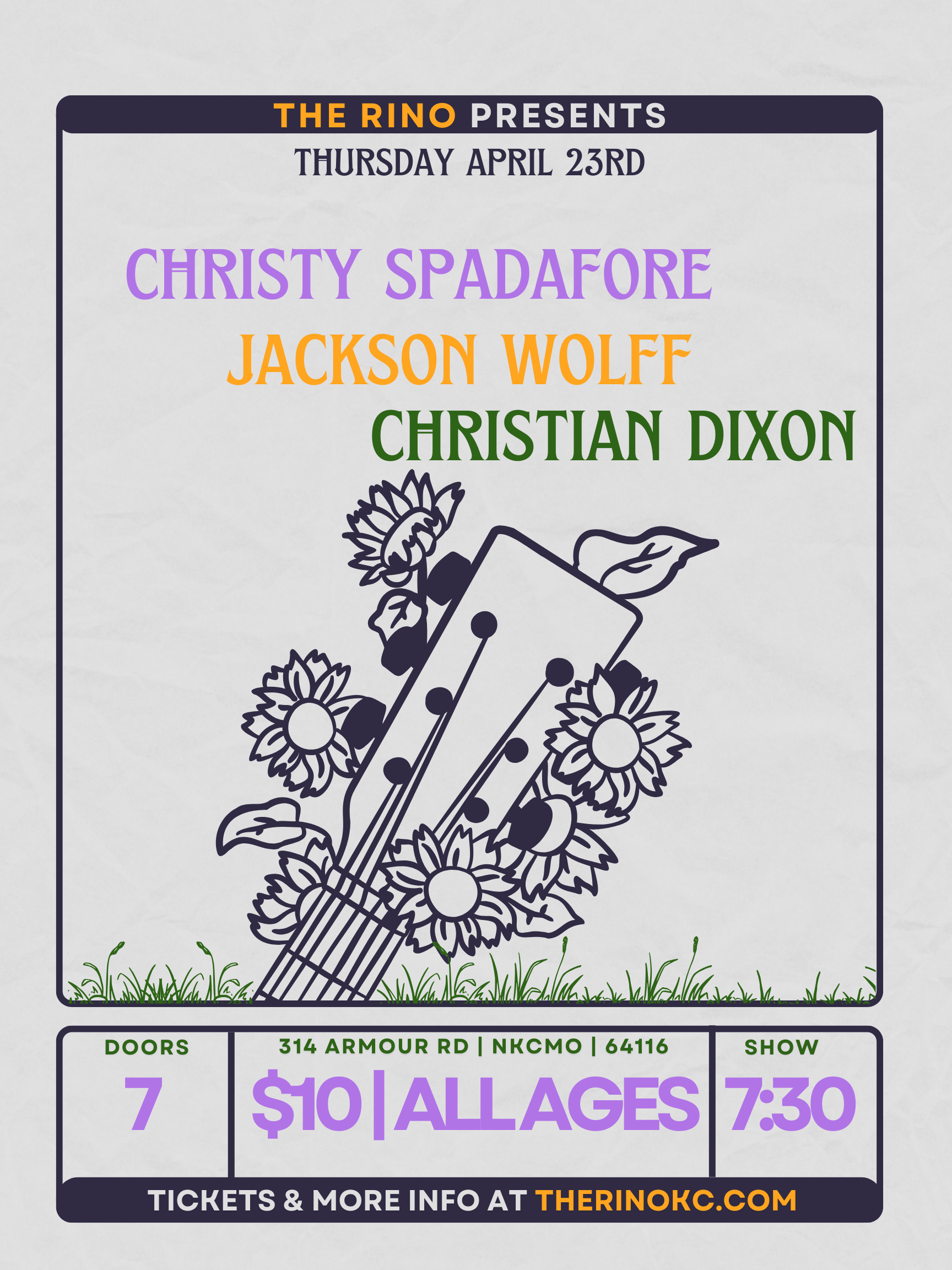 Christy Spadafore | Jackson Wolff  | Christian Dixon