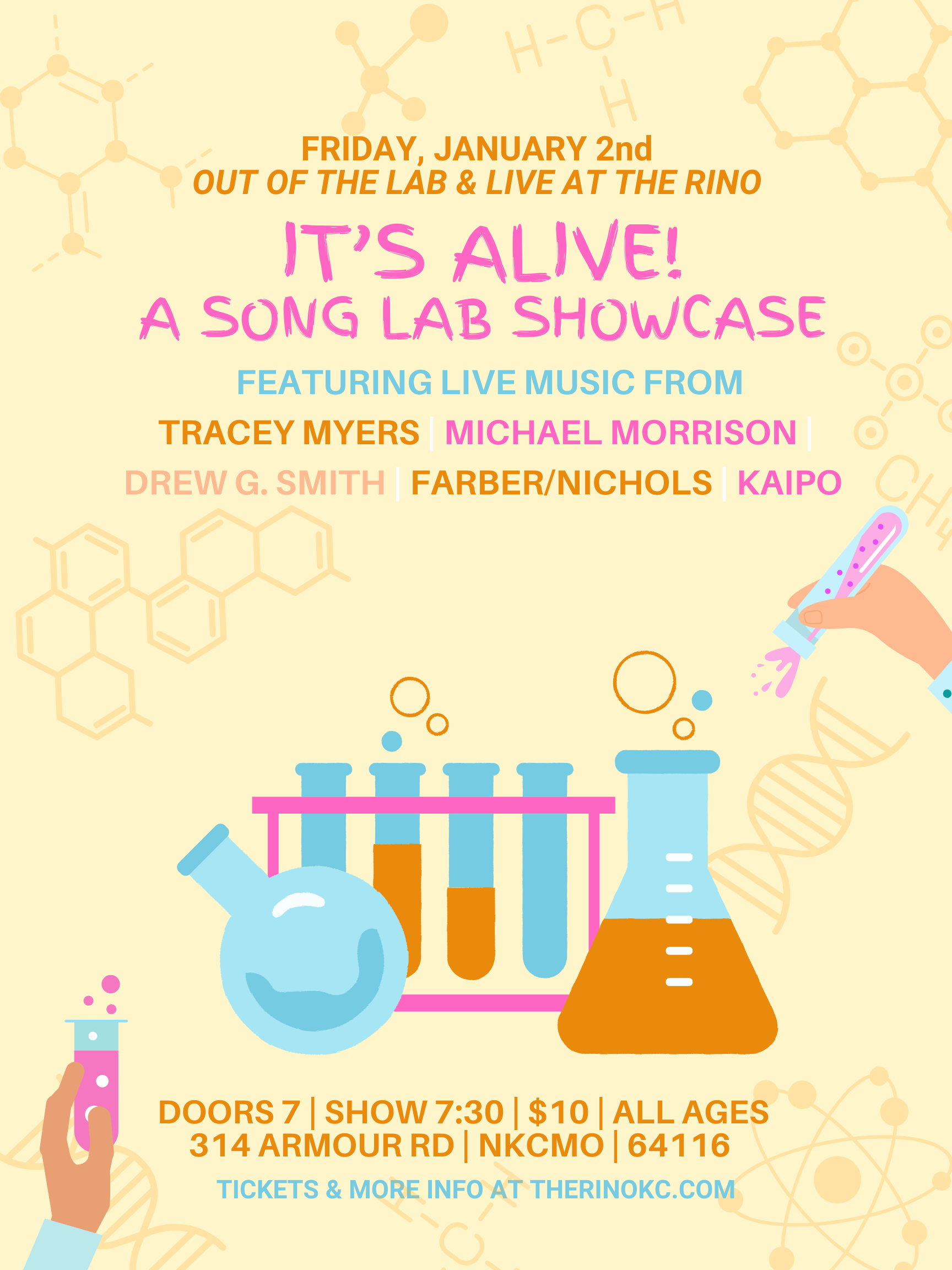 It's Alive! A Song Lab Showcase