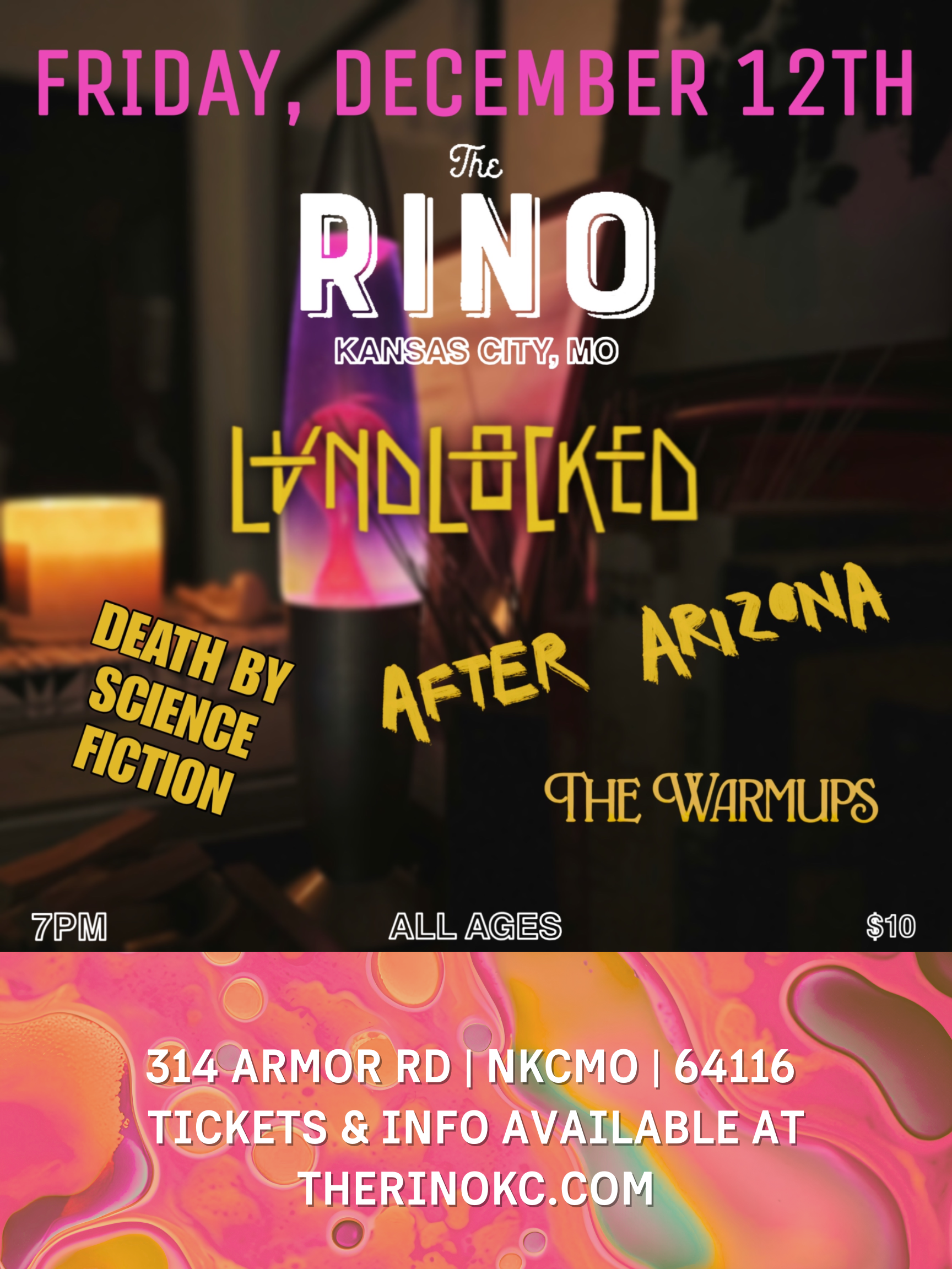 LVNDLOCKED | Death By Science Fiction | After Arizona  | The Warmups