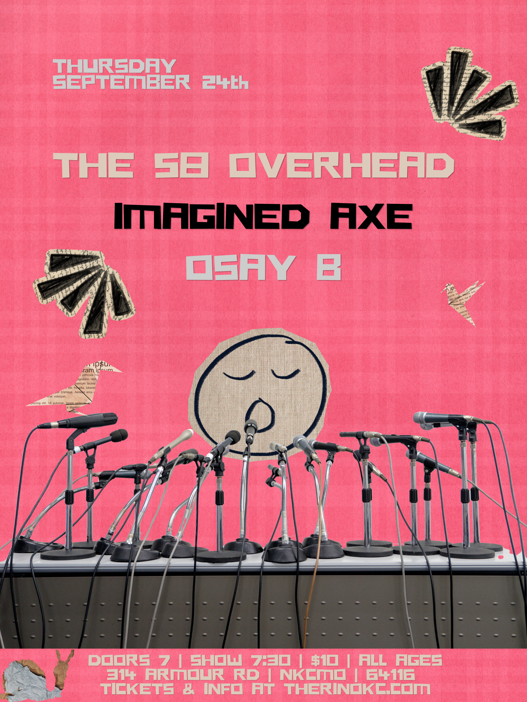 The 58 Overhead  | Imagined Axe | Osay B