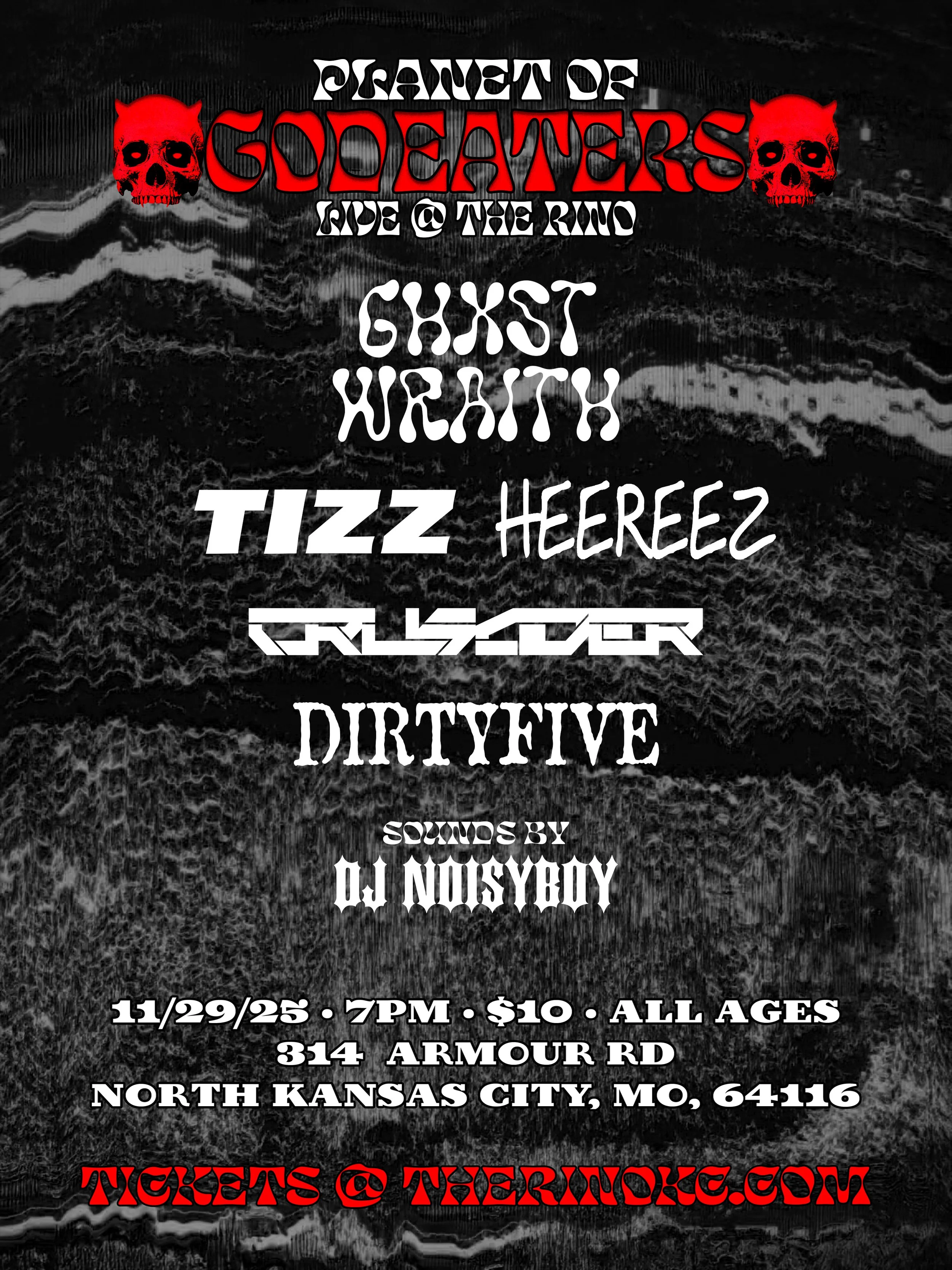 Planet of Godeaters: GHXSTWRAITH, Tizz, HEEREEZ, Crusader, & more!