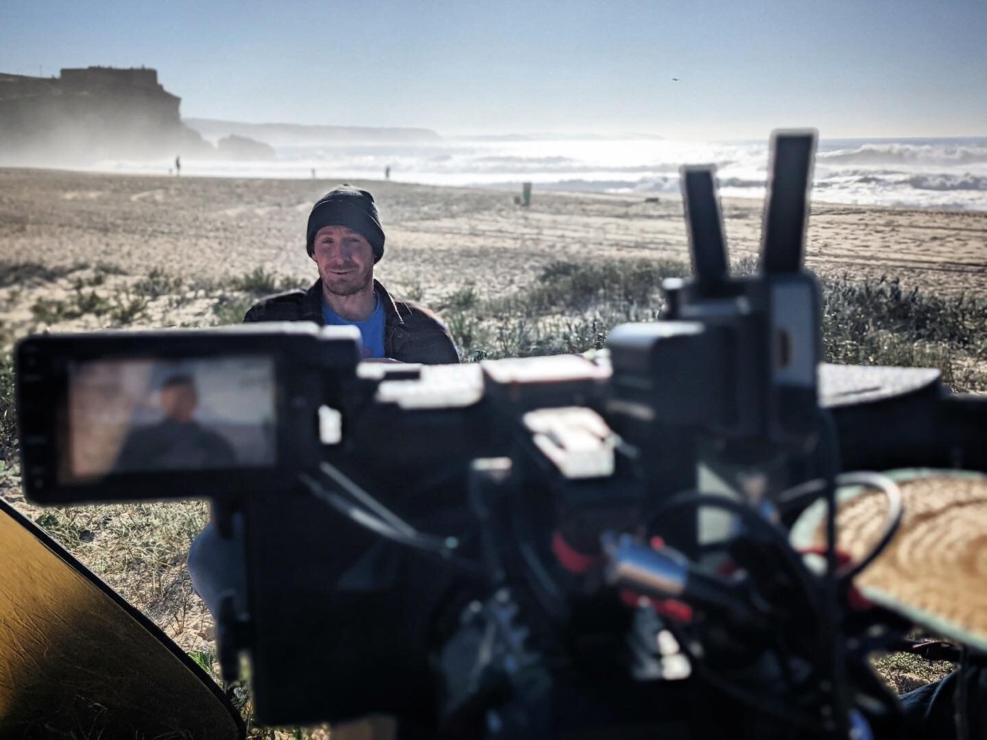 Finally saw the final film from my time in nazare over two seasons filming mega waves&hellip; hopefully coming to the UK soon but available in a lot of other countries on streaming platforms. Fun to finally see it all. 

#megawaves #nazare #bbc #dop 