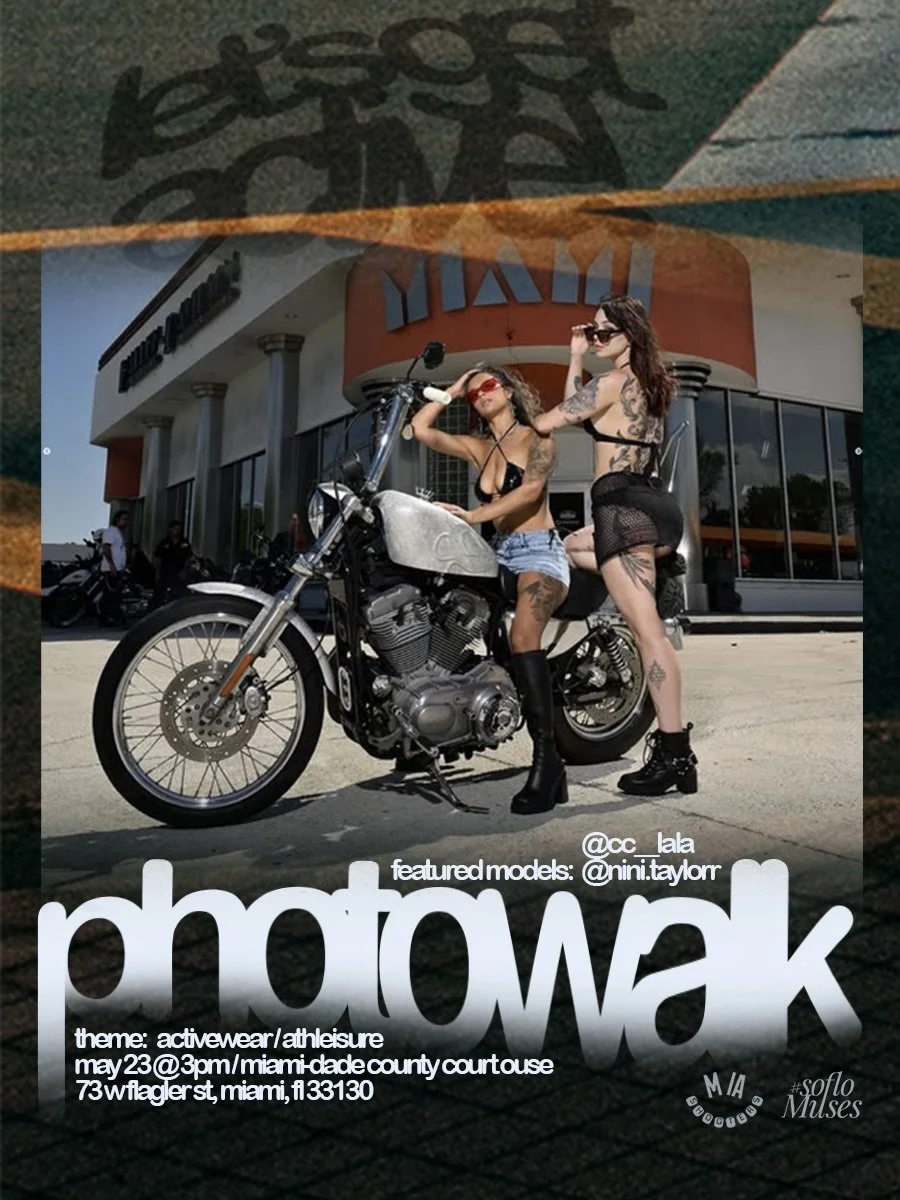 🚨MAY23‼️ Here are some of the featured models for our #activewear &amp; #athleisure photowalk! 🤯 HYPE YET?! 📸 All photographers and models of any level are welcome to come and collaborate with us! 🔥 LFG!! #miashooters #soflomuses #miamiphotograph