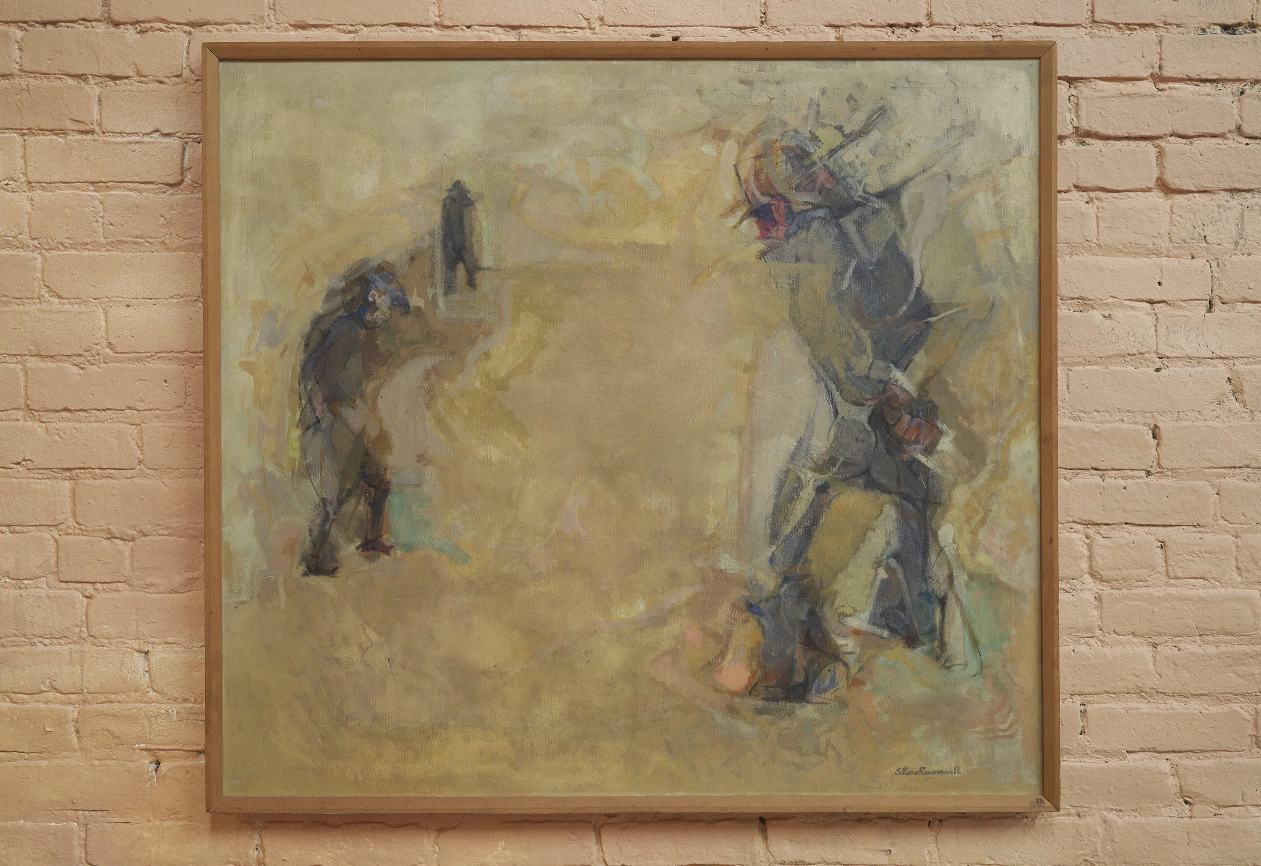 Shoshannah Beachcombers , c. 1956 Oil on linen 37 x 41 inches