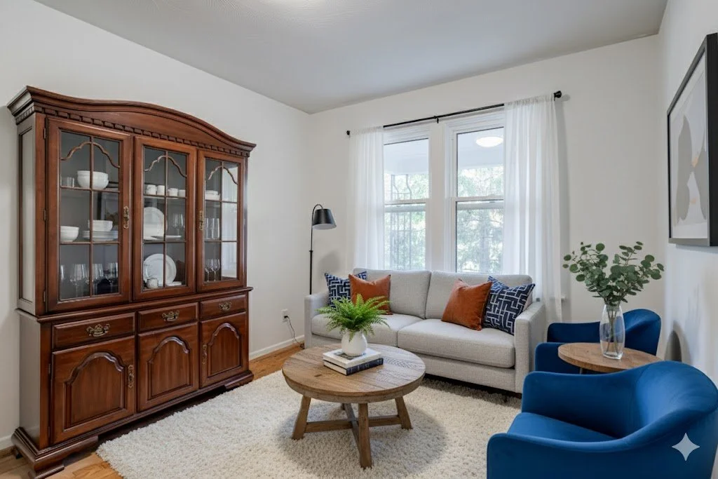 Photo virtually staged