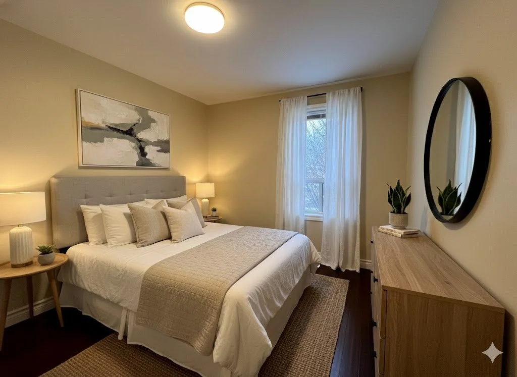 Photo virtually staged