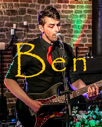 Ben Bio - band leader, guitars. vocals