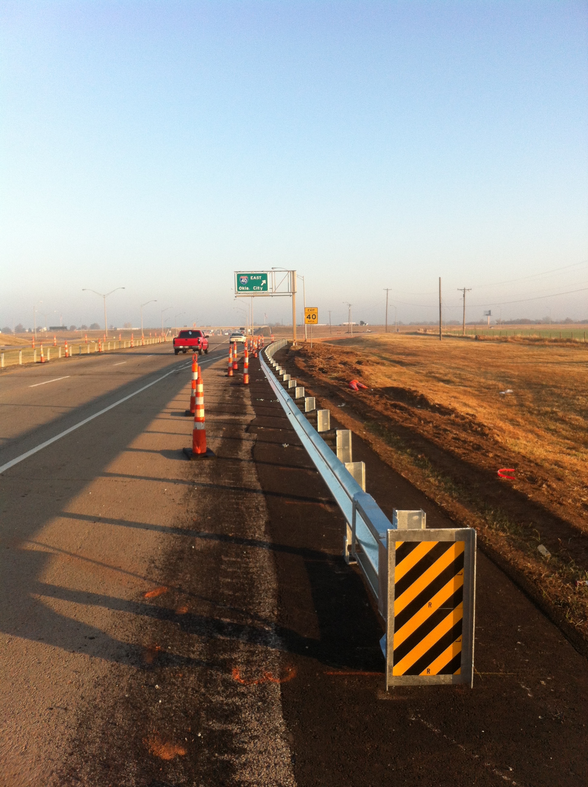 HWY 81 Guardrail 