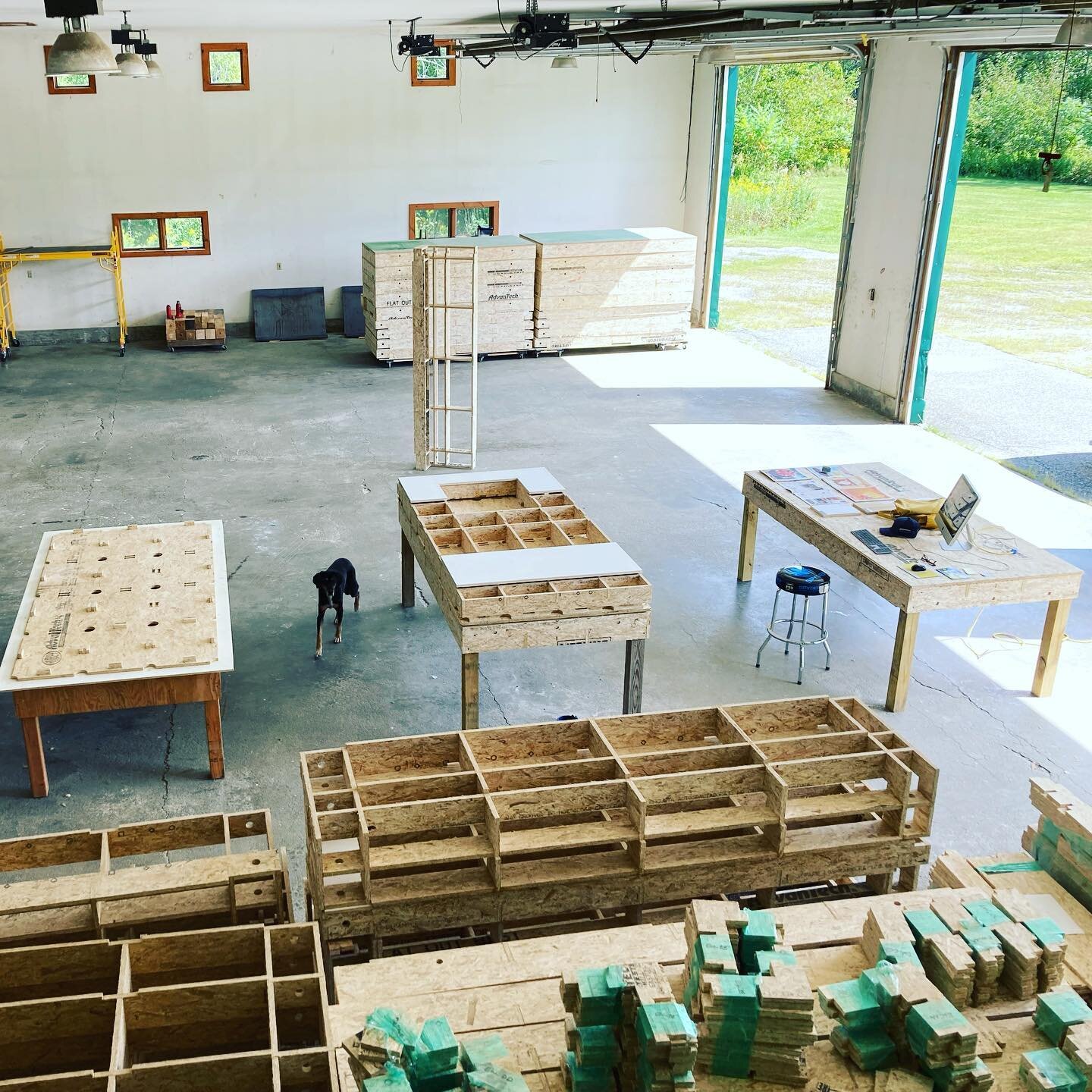 George and the Big Space are getting ready for our fall production run! 
. 
.
.
#upendthis #findyourorbit #changetheworld #architecture #sustainability #modular #design #innovation #vermontbyvermonters #vermontermade #entrepreneur #love #beautiful #s