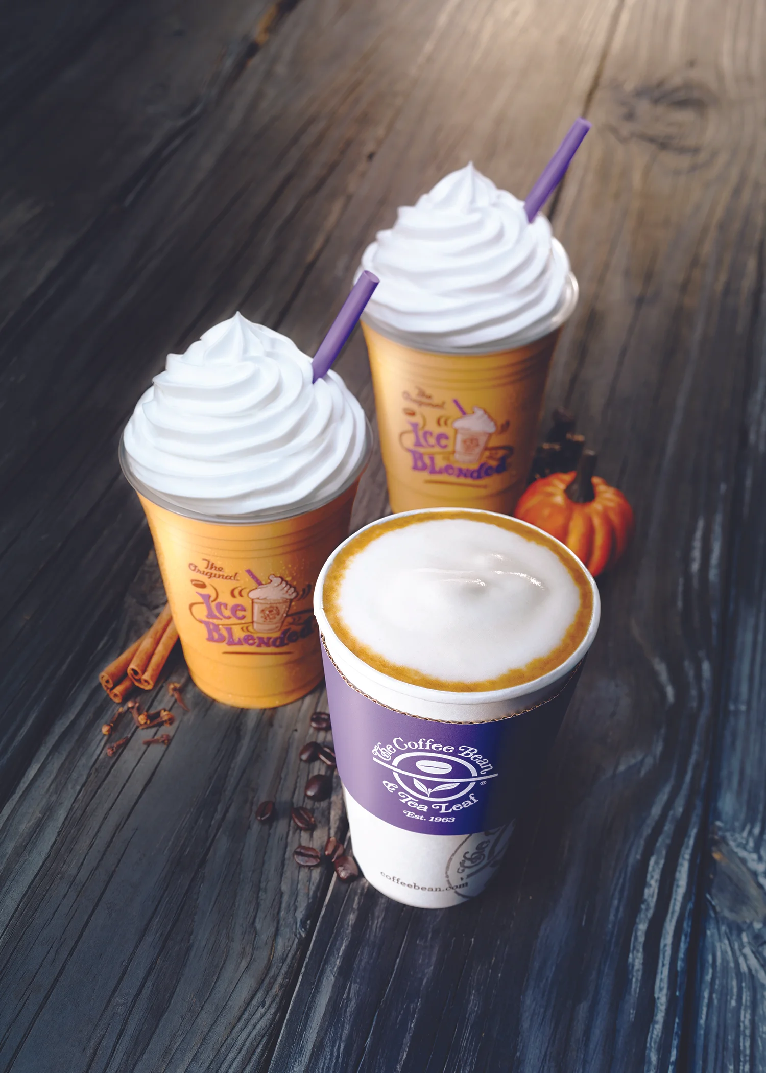 New Fall Drinks at Coffee Bean!