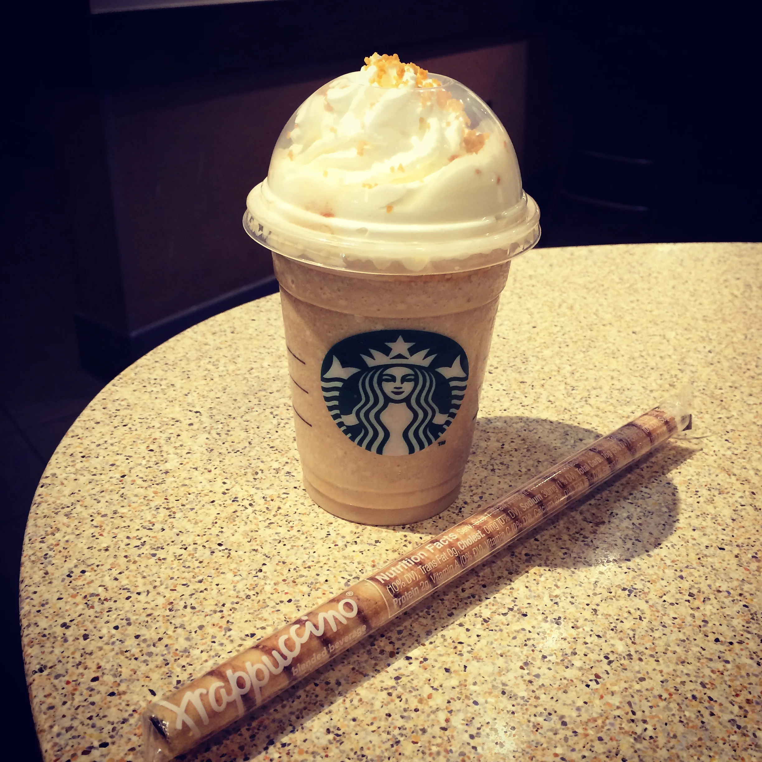 Starbucks' New Frapuccinos and Cookie Straws