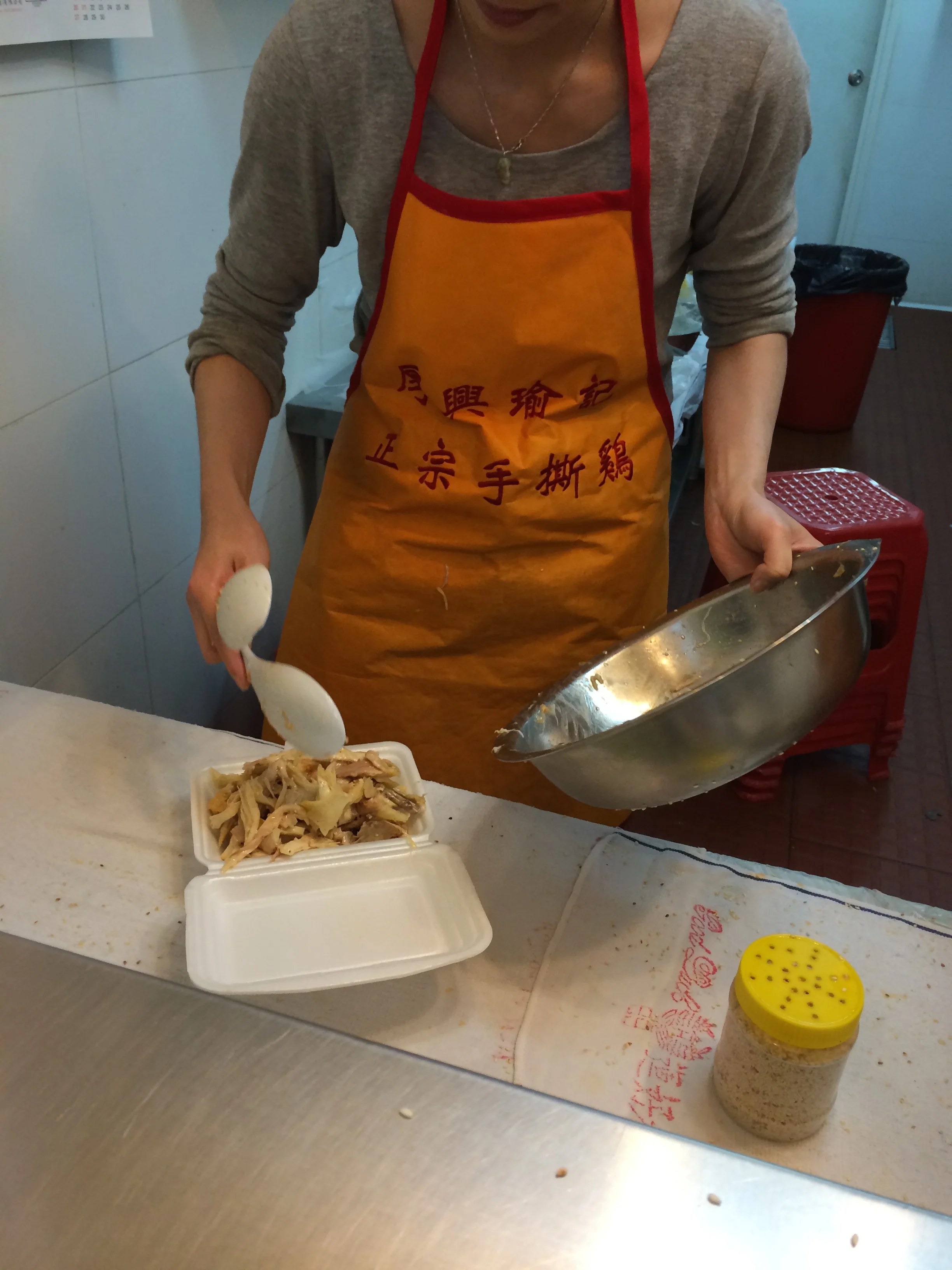 Spotlighting Hand-Shredded Chicken