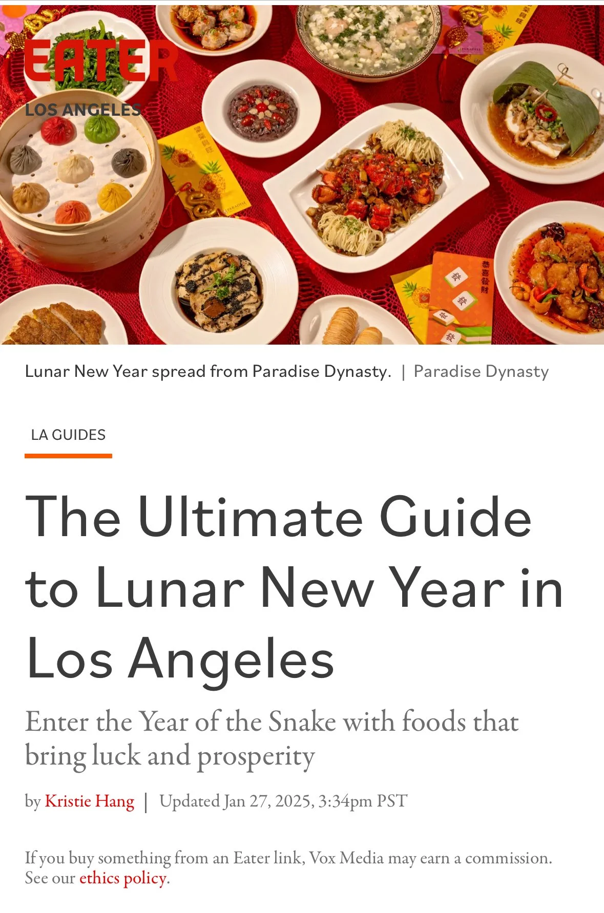 My Updated Guide to Lunar New Year in Los Angeles