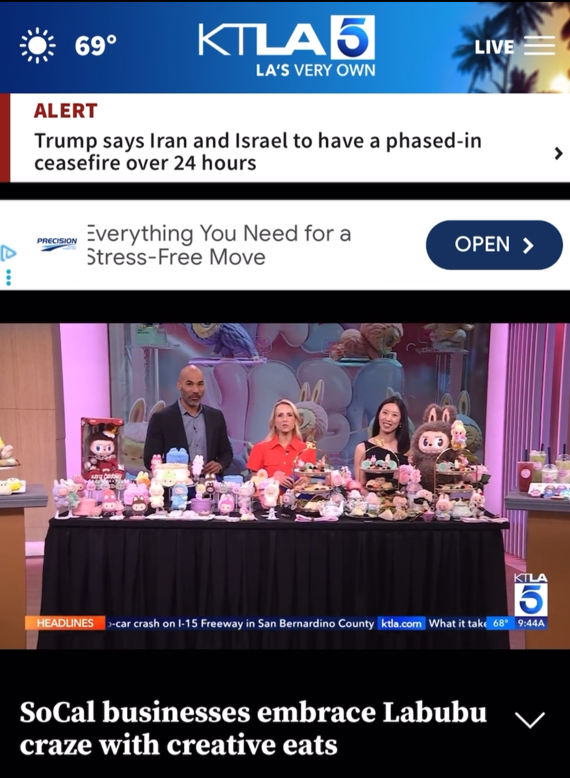 Watch Me Bring LABUBU-Mania to KTLA!