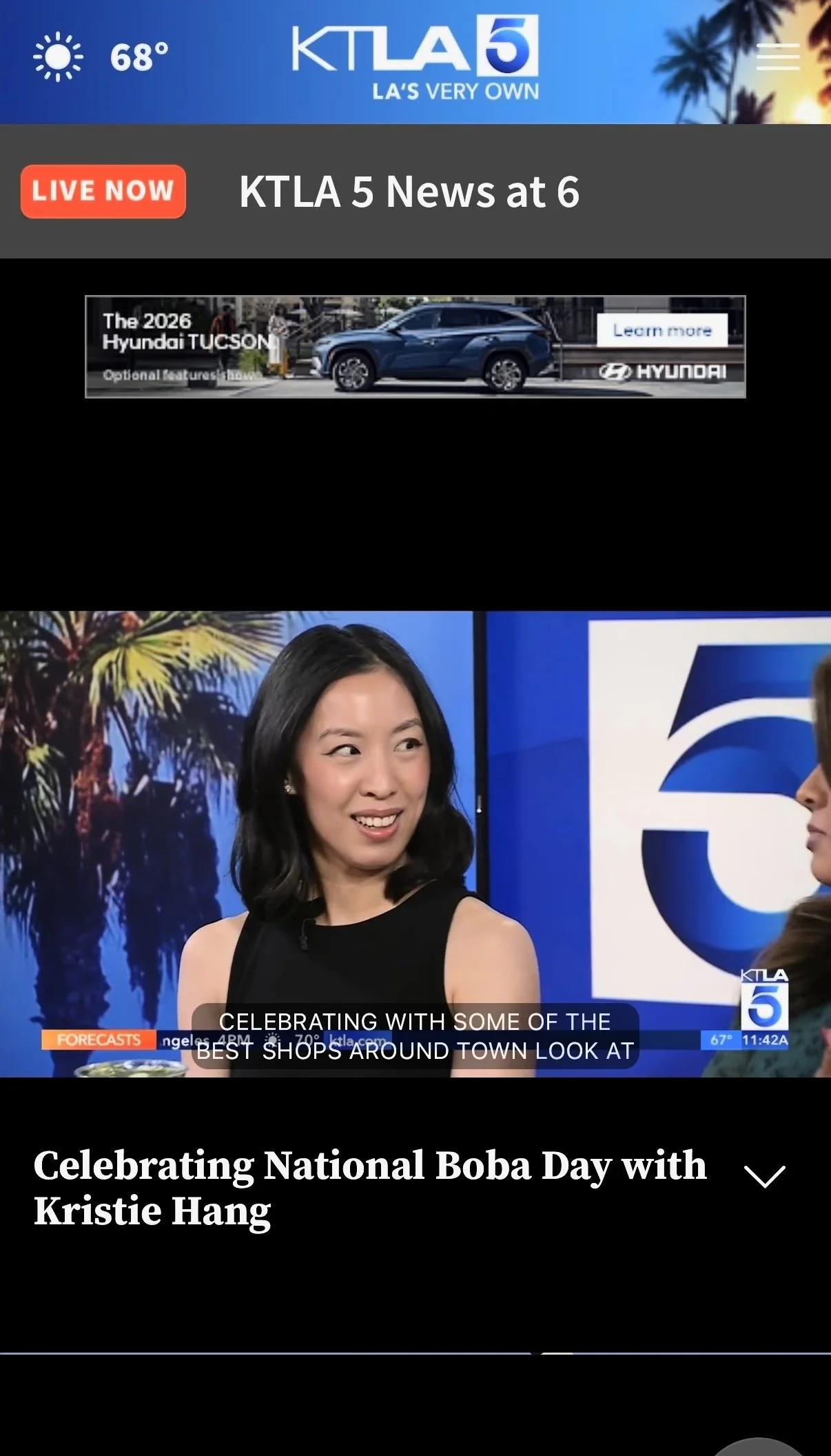 Happy Boba Day from the KTLA Studios!