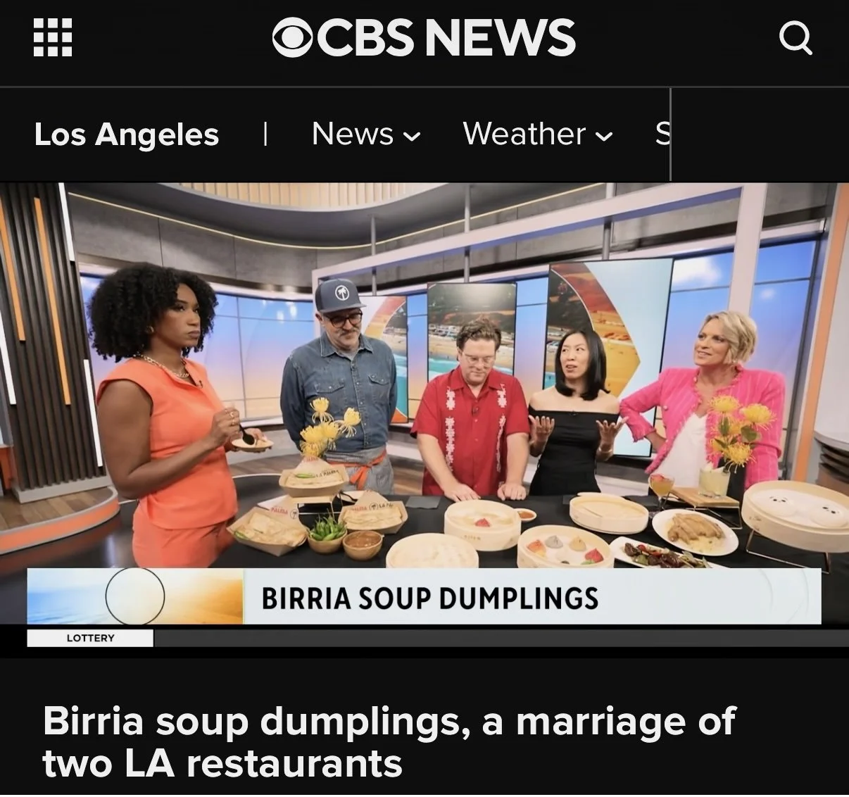 Hello, from CBS News!