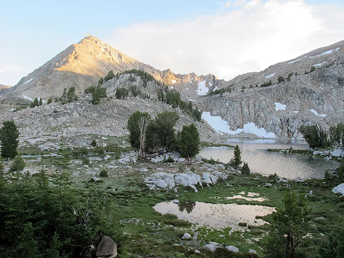 Sapphire Lake after the storm clears