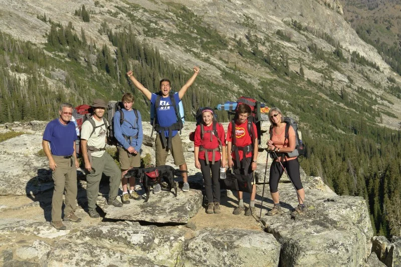 Here is the crew on this trip: me, Dave Litster, Dallon Litster, Jun Campion, Kenna Nowak, Jim Shaver and Tuckie Shaver and Ginger the Wonderdog.