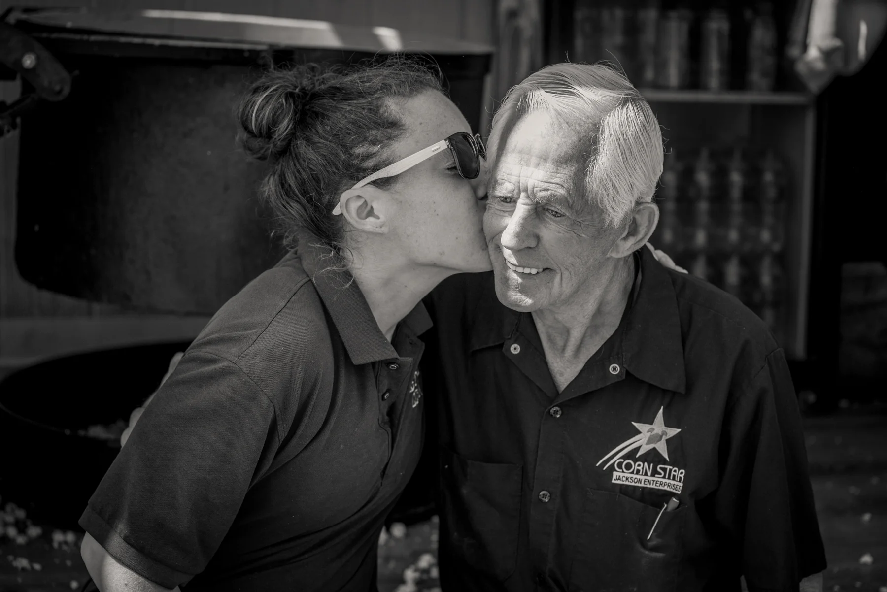 Before I said goodbye I asked Bob to take me around the fairgrounds for a bit. I knew this time would not disappoint and Bob showed me that he was well loved with each encounter we had. This is his second home and I had a great time meeting some of his “fair” family. I felt the love that they all had for him and the joy it brought Bob to see all their faces as well. It warmed my heart and made me miss my own dad. I started to wish I had just one more time to laugh and smile with him again. There were so many lessons learned from my time with Mr. Jackson, the greatest one was the importance of seeing the beauty in those you love DOING what they love. My dear friend will now have these images of her father forever and she will smile every time she looks at them…what could be better than that?