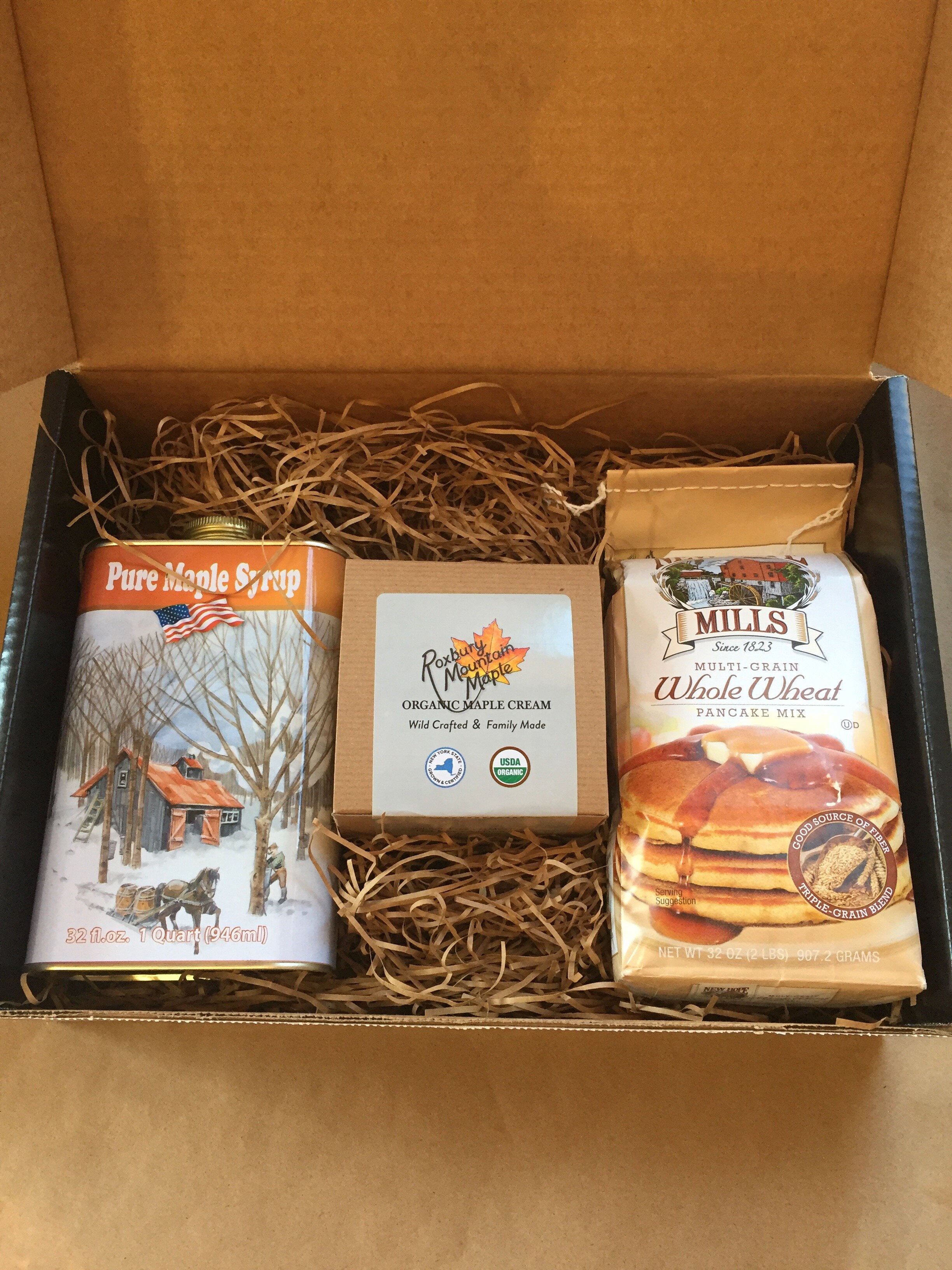 Gift Box Including Whole Wheat Pancake Mix