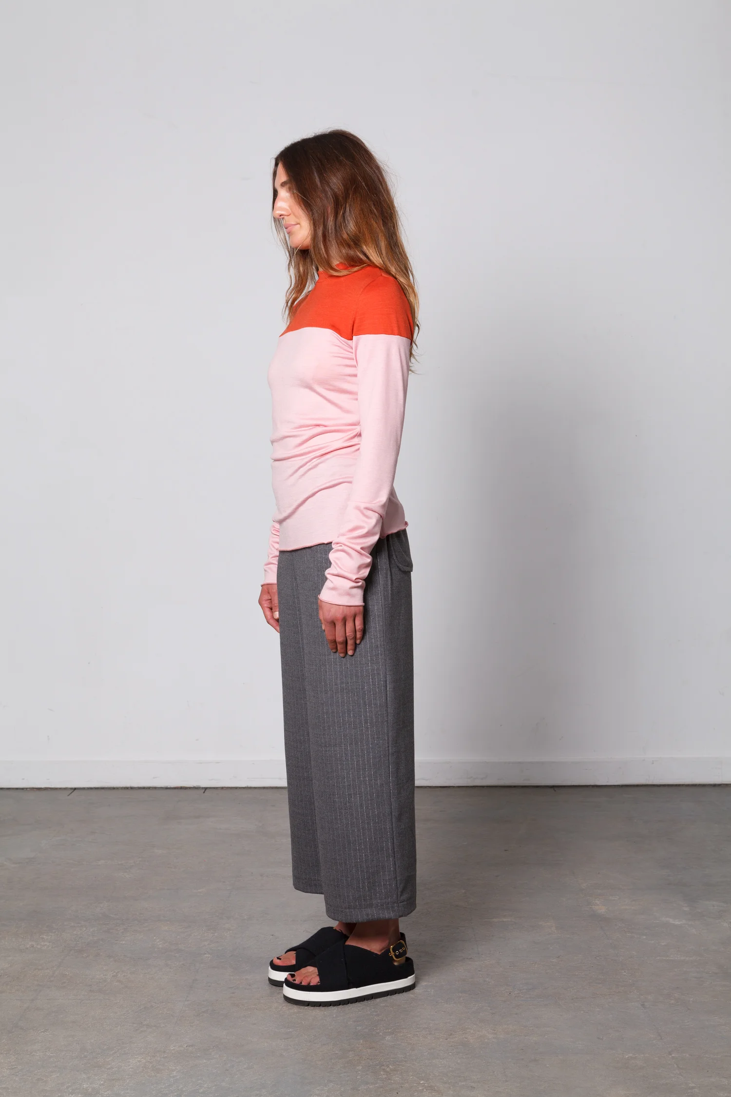doro orange pink top