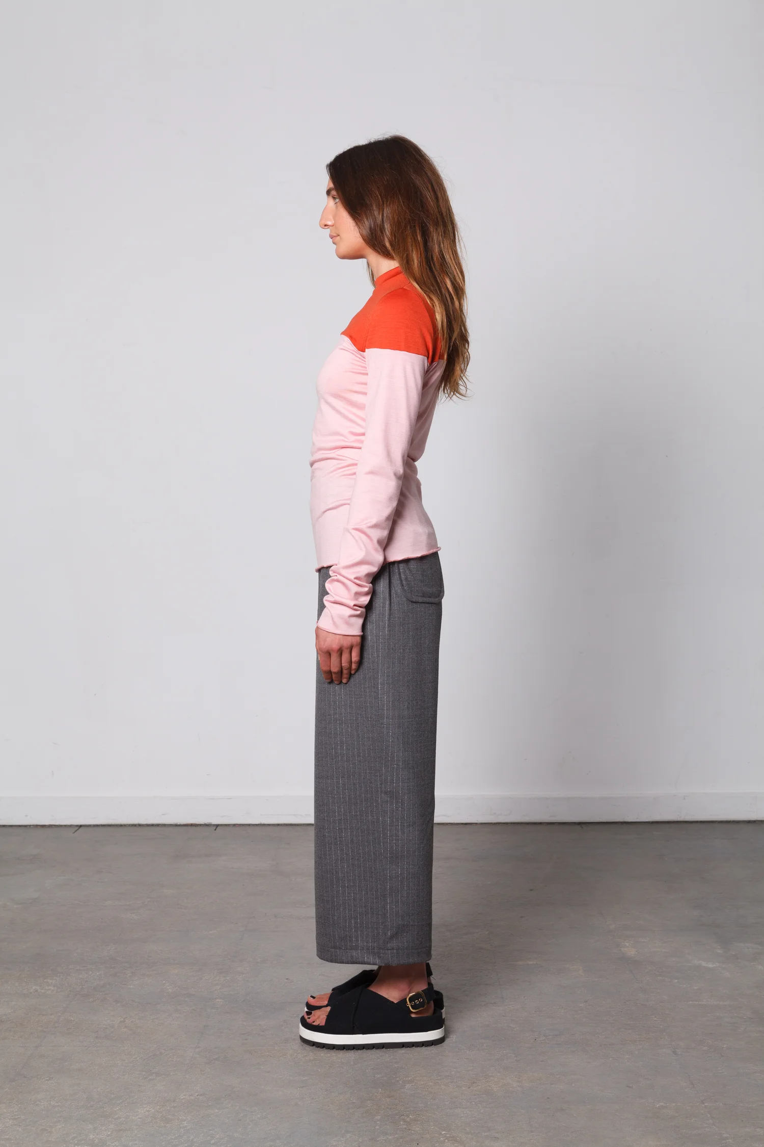 doro orange pink top