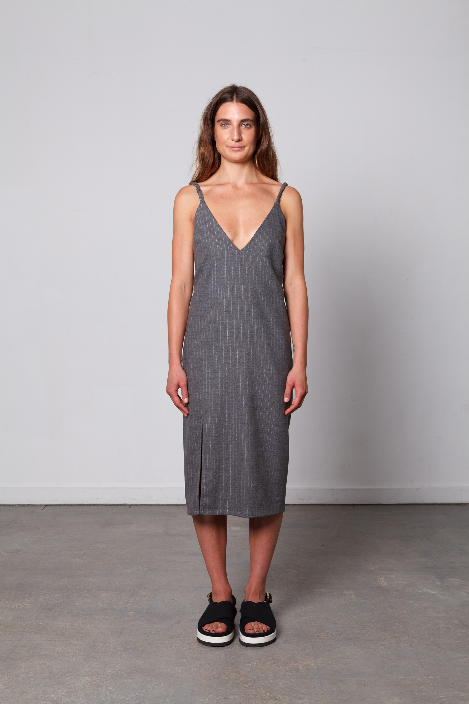 doro pin stripe dress