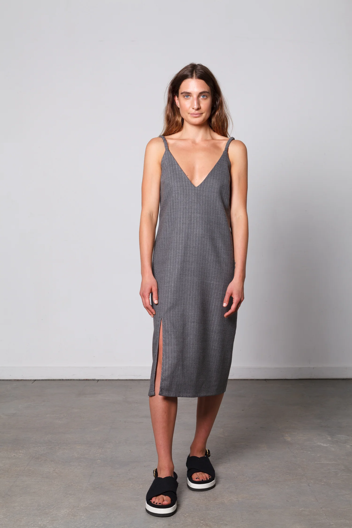 doro pin stripe dress