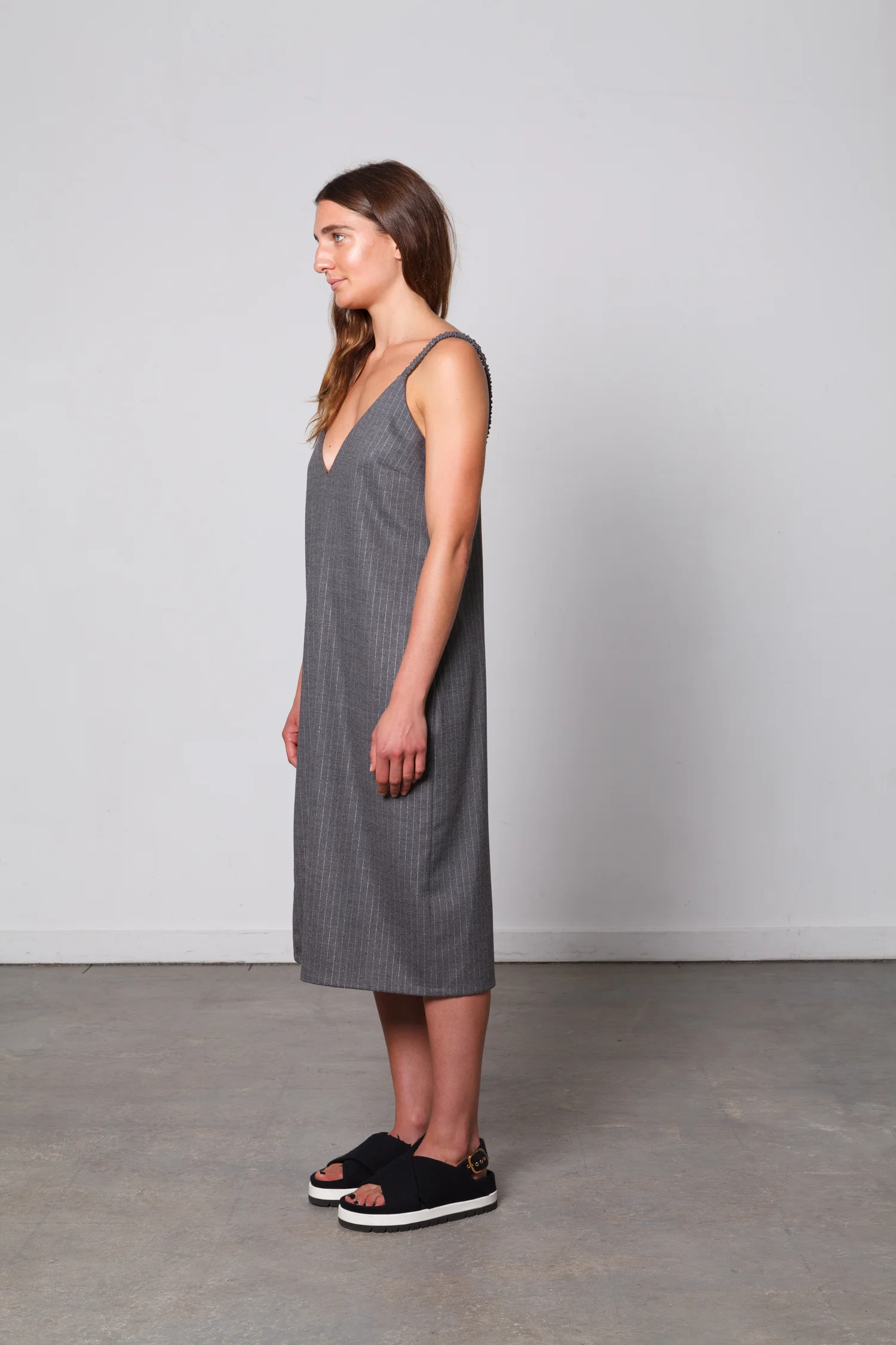 doro pin stripe dress